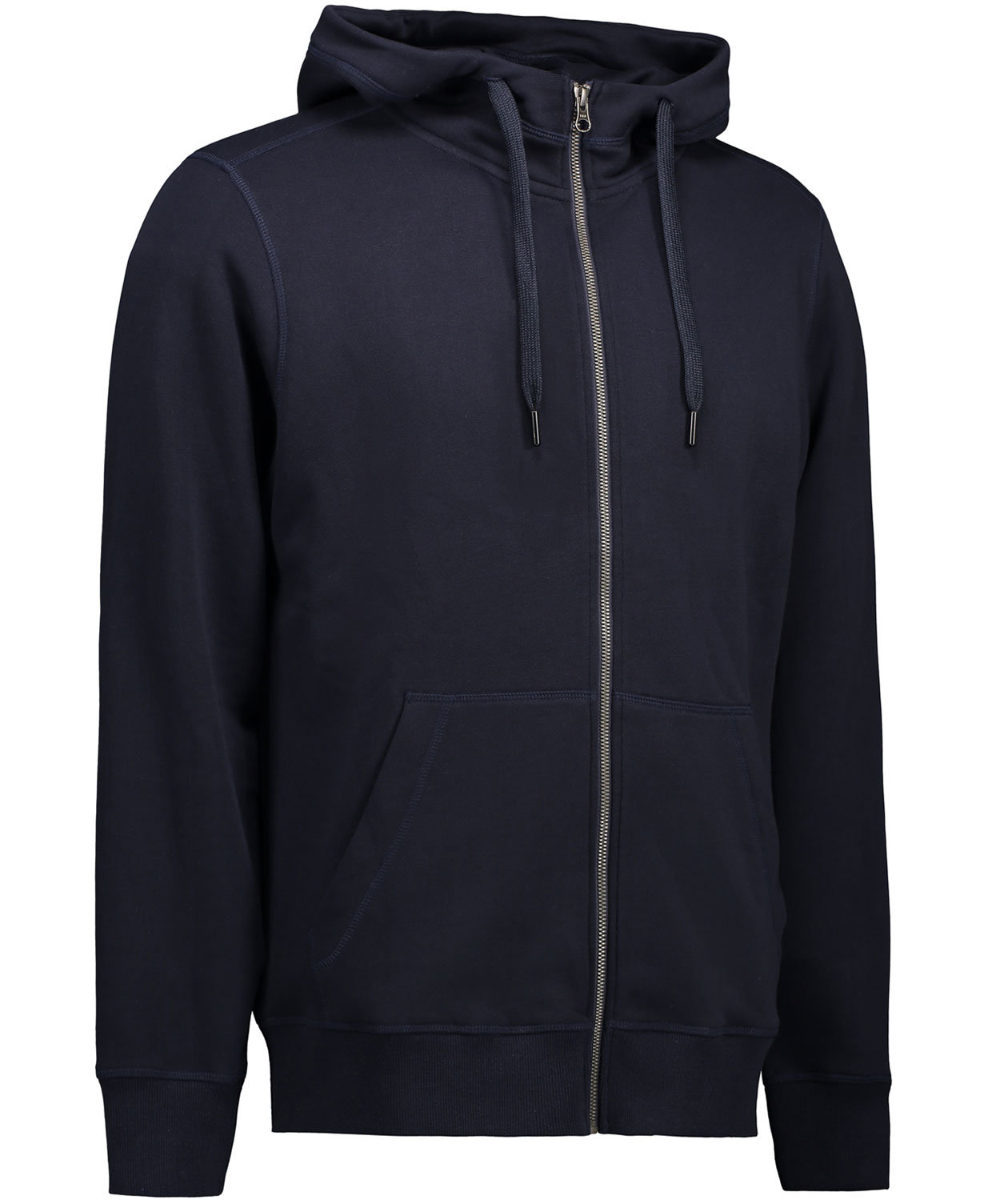 ID Core Hoodie mit Rei&szlig;verschluss, Navy, large image number 3