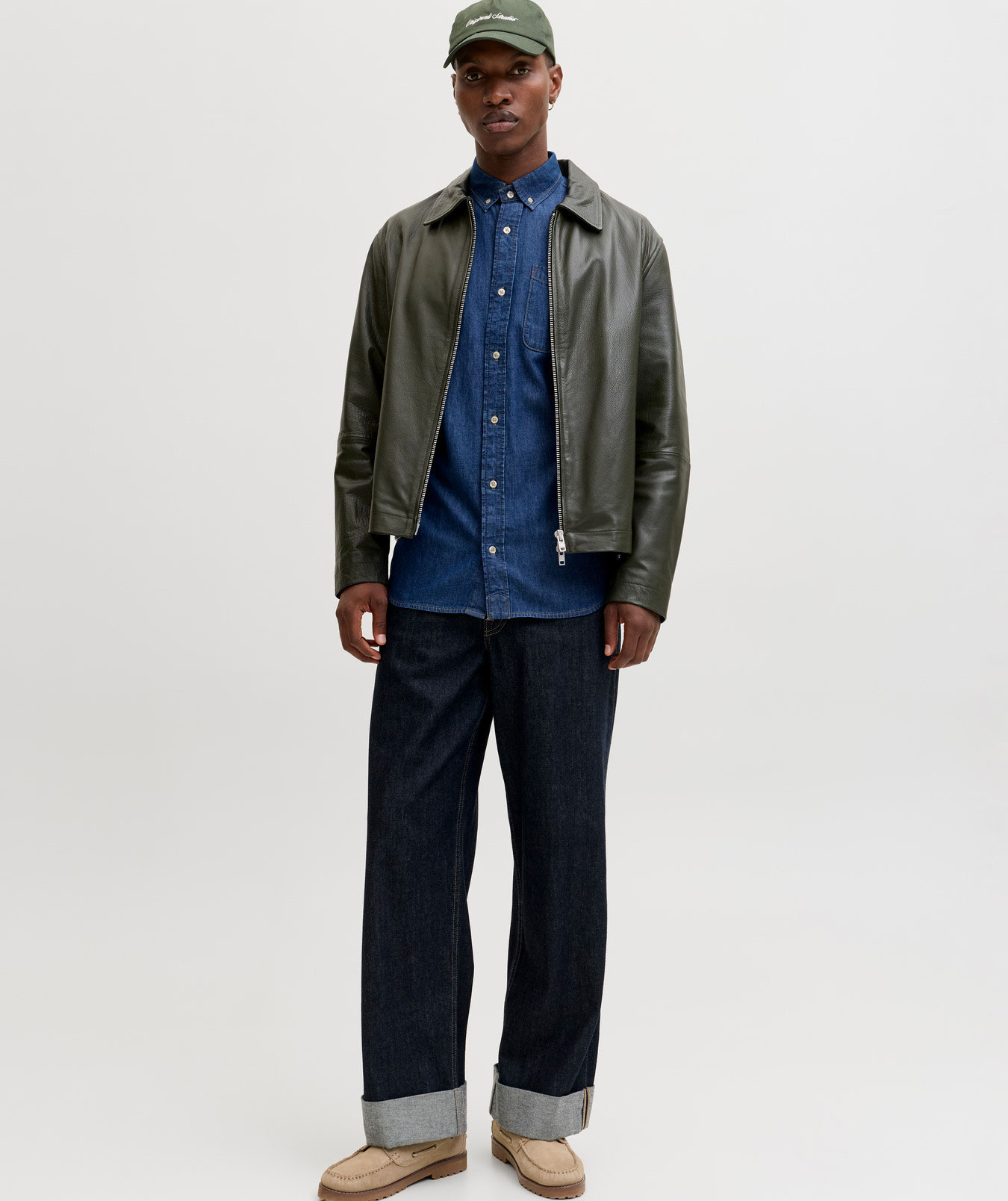 Jack & Jones JJEBROOK JJOXFORD AKM 990 skjorte, Medium Blue Denim, large image number 6