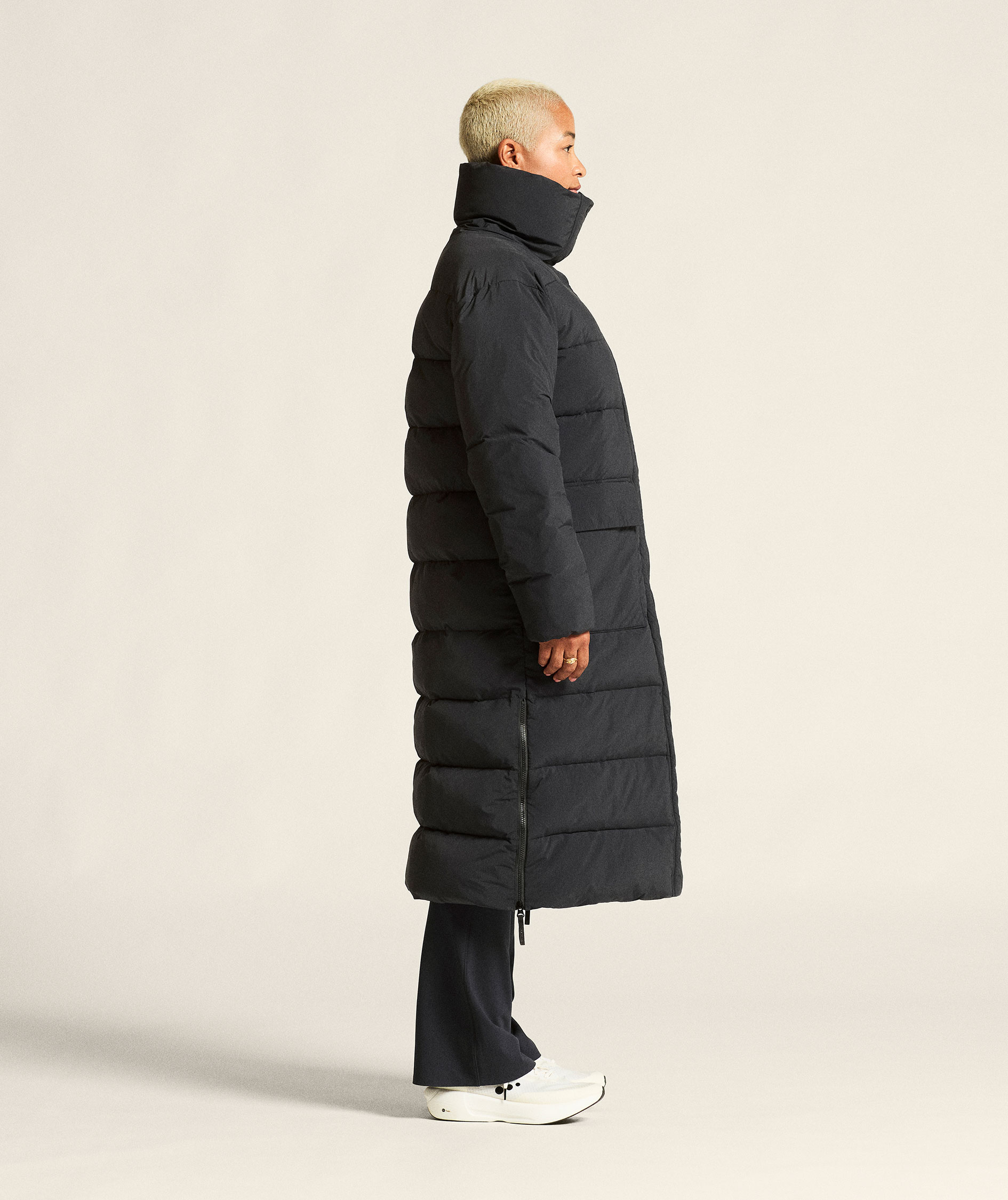 Craft Urban lang vatteret dame vinterjakke, Black, large image number 13