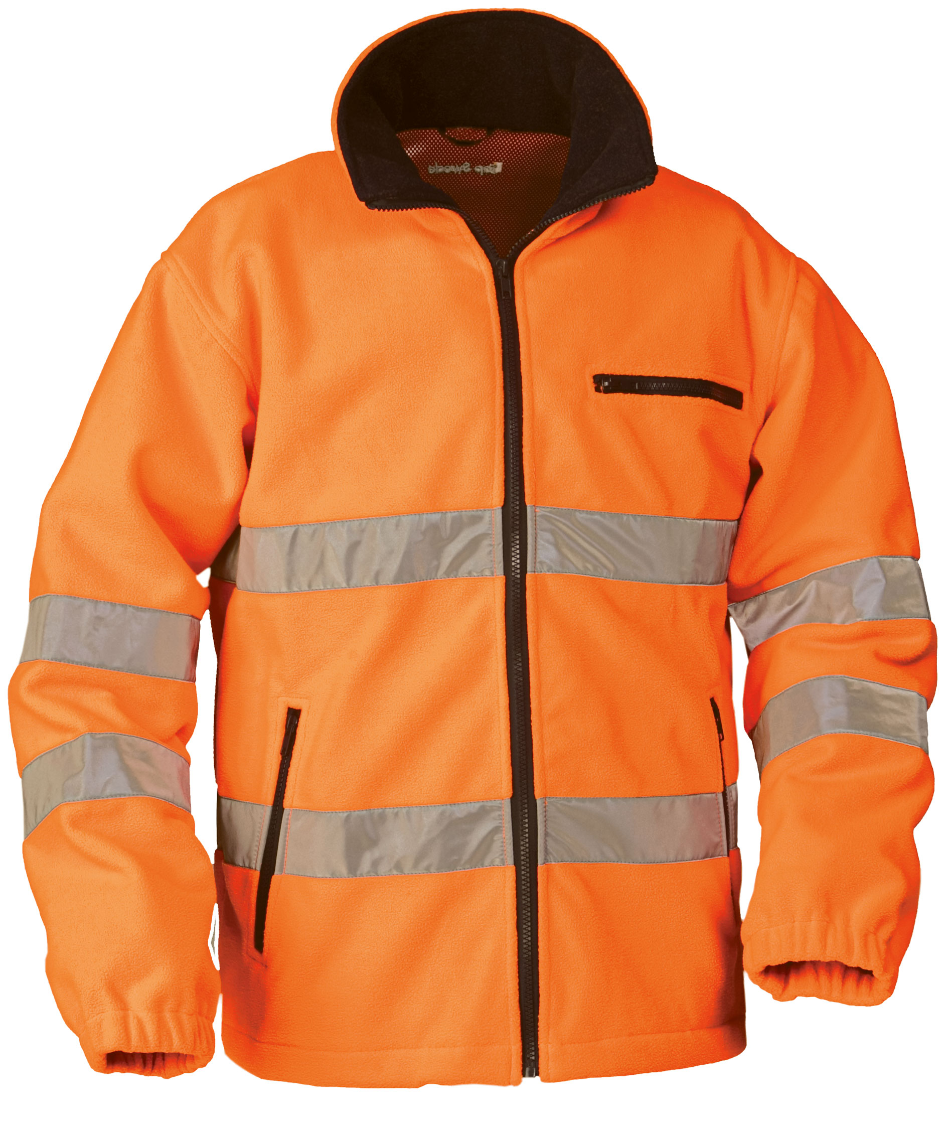 Top Swede fleecejacka, Varsel Orange