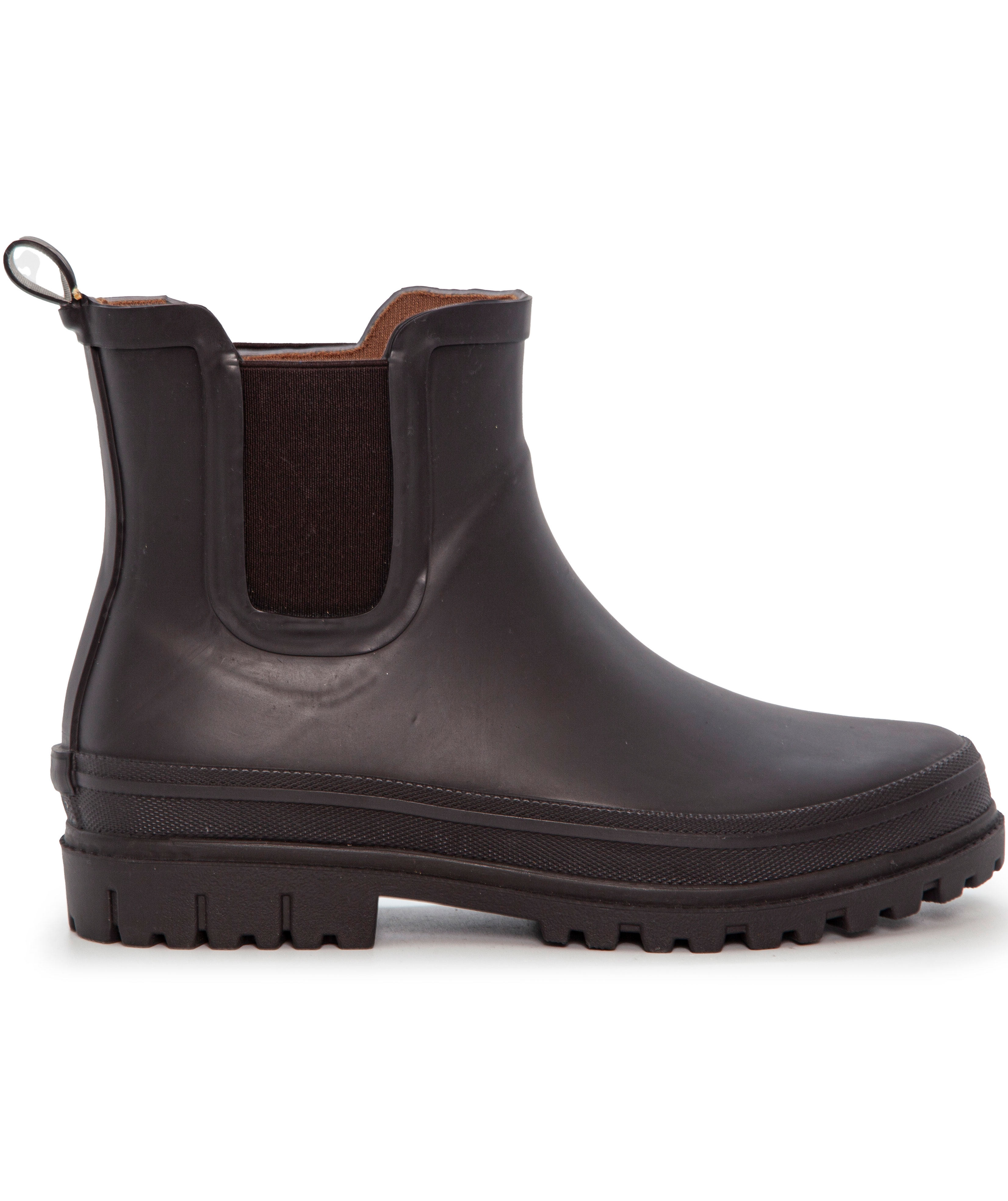 Duffy Favazzina Uno dame gummist&oslash;vler, Dark brown