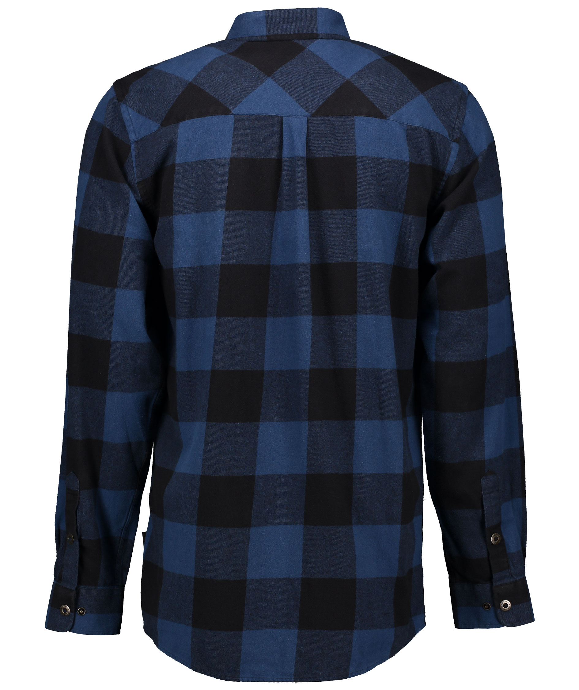 Westborn casual flannelskjorte, Dusty Blue/Black, large image number 5
