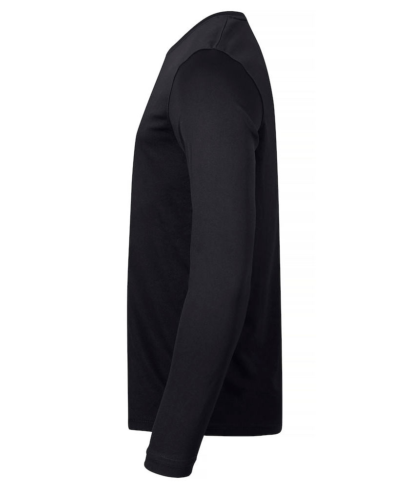 Clique Basic Active-T long-sleeved T-shirt, Black, large image number 3