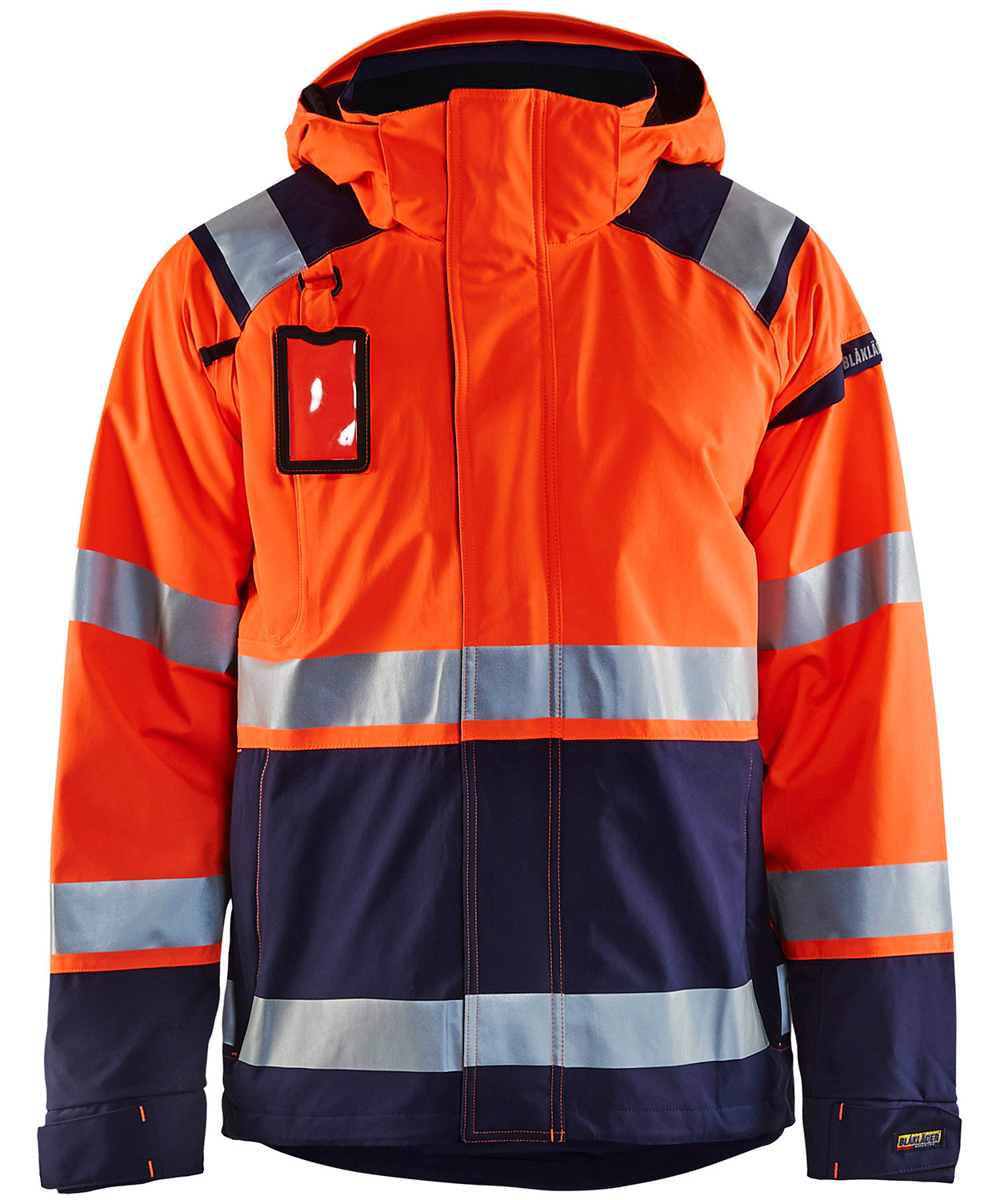 Bl&aring;kl&auml;der skaljakke, Hi-vis Orange/Marine, Hi-vis Orange/Marine, swatch