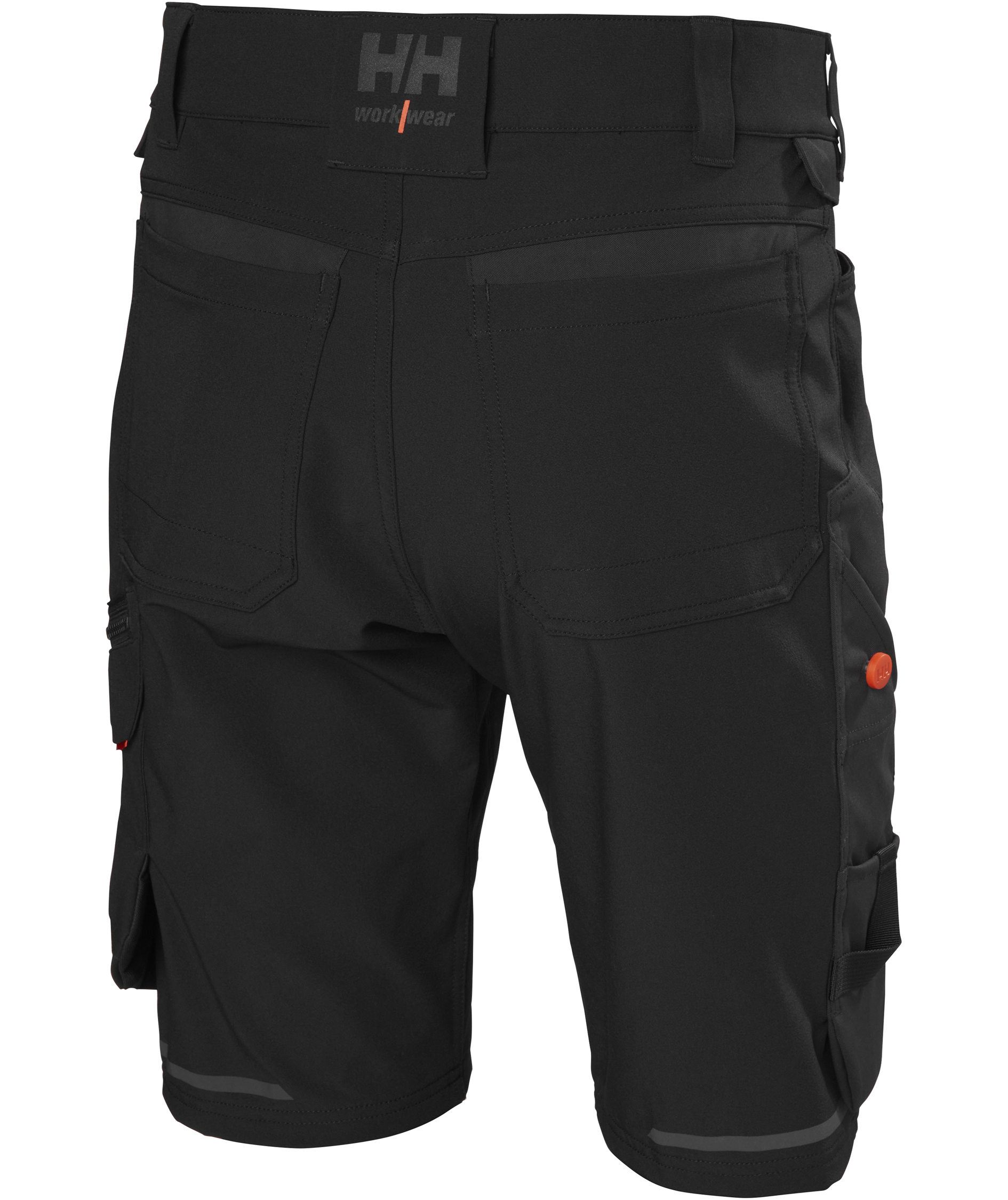 Helly Hansen Kensington Connect&trade; arbeidsshorts, Black/Orange, large image number 2