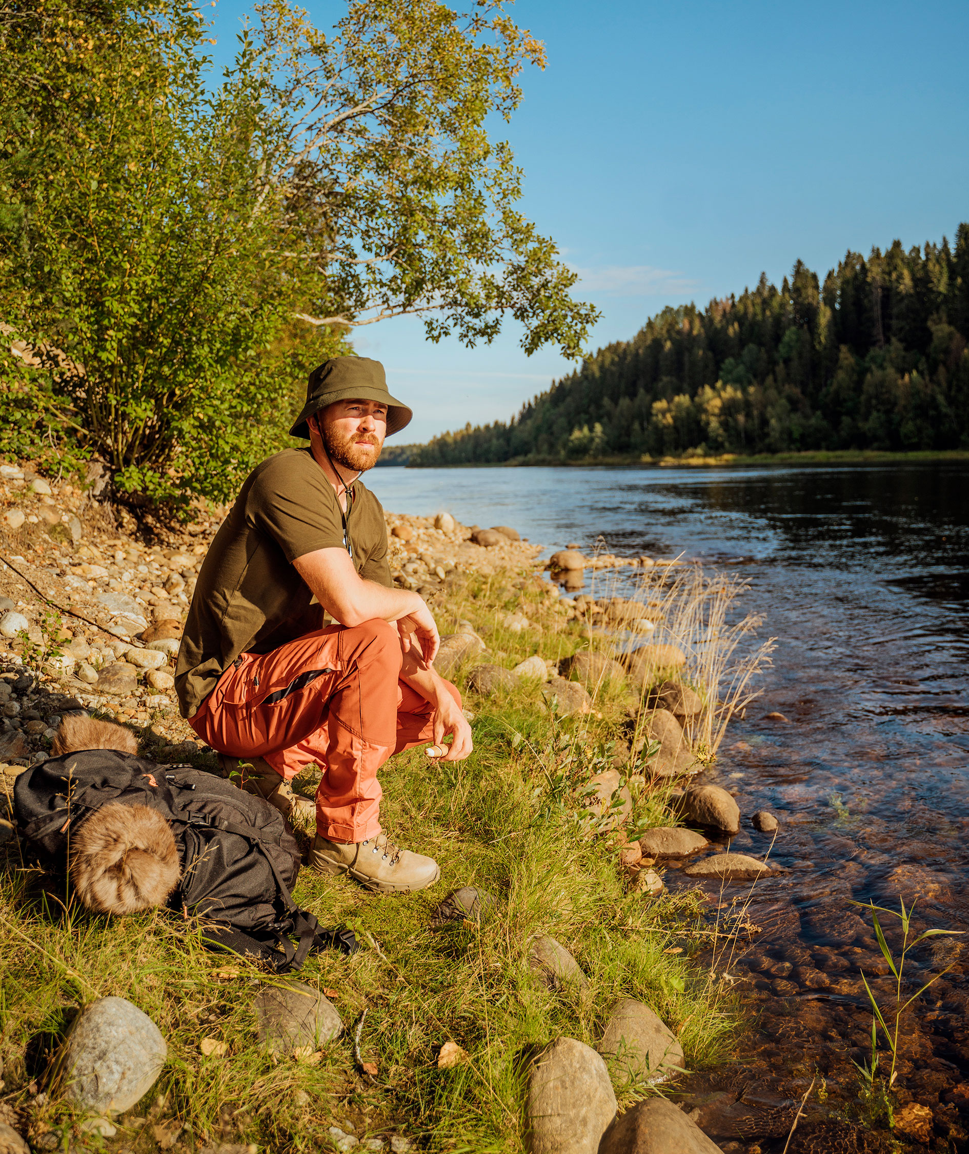 Pinewood Caribou TC bukser, Burned Orange/Terracotta, Burned Orange/Terracotta, large image number 12