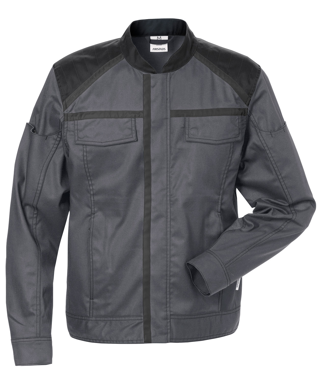 Fristads arbetsjacka dam, Gr&aring;/Svart, large image number 0