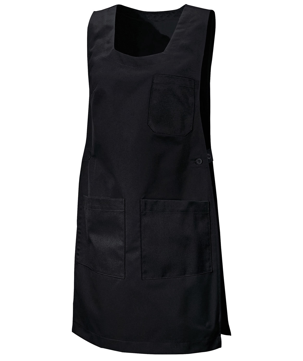 Hejco Donna dubbelf&ouml;rkl&auml;de dam med fickor, Svart