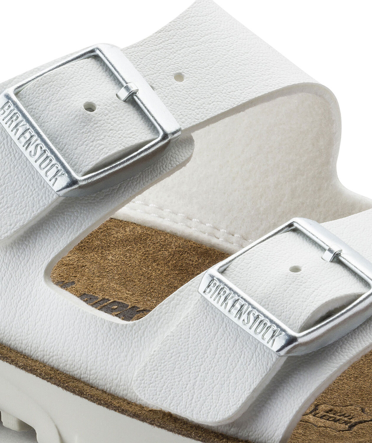 Birkenstock Bilbao Regular Fit sandaler, Vit, large image number 5