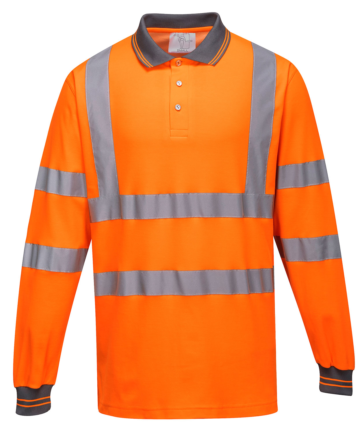 Portwest l&aring;ng&auml;rmad pik&eacute;tr&ouml;ja, Varsel Orange