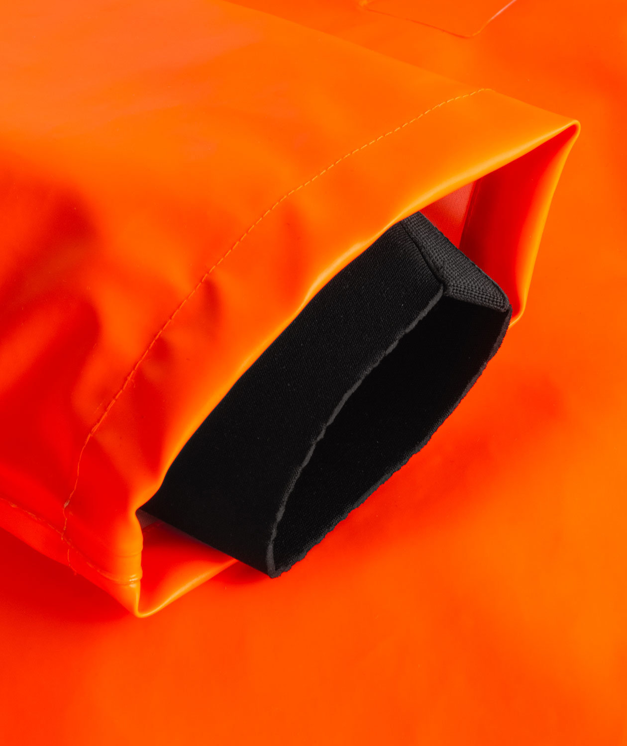 Lyngs&oslash;e PVC regn-busseronne, Hi-vis Orange, large image number 2