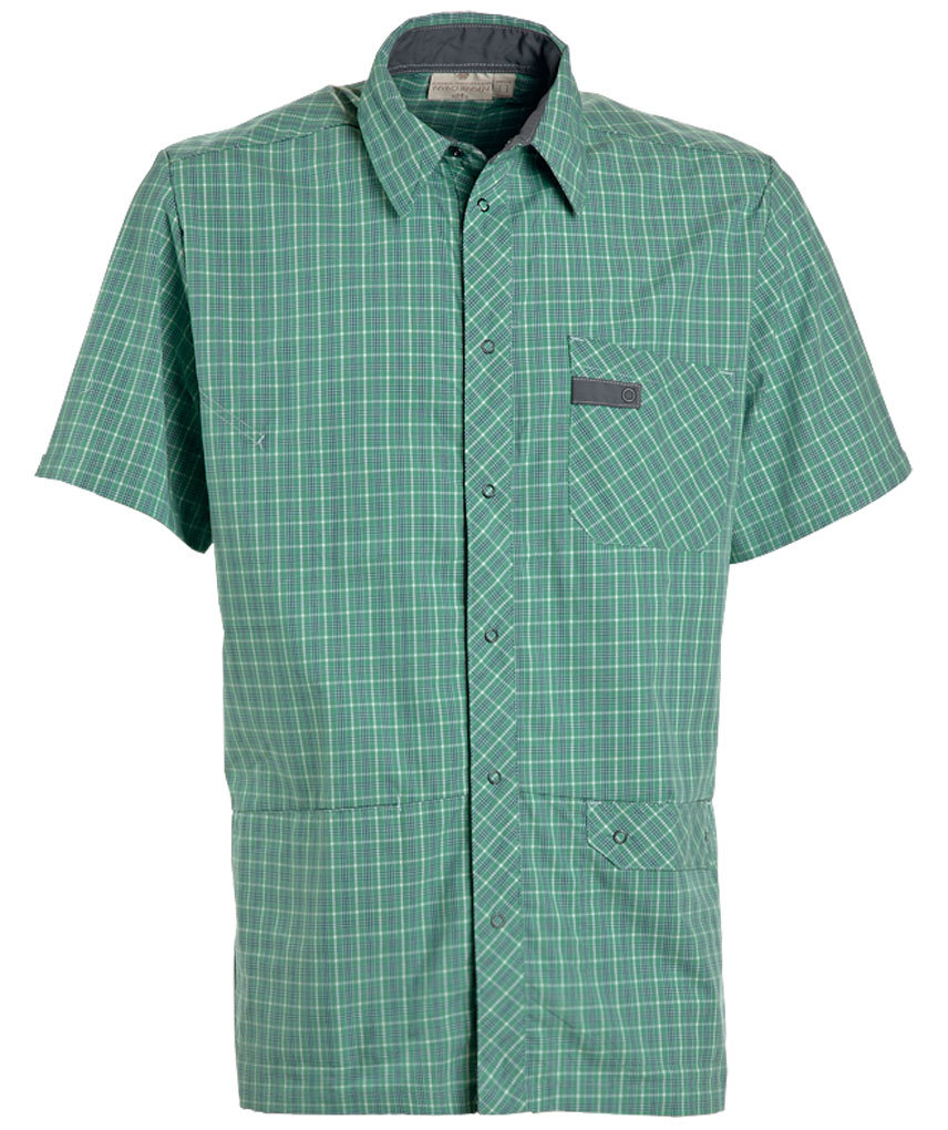 Nybo Workwear Picnic short-sleeved  shirt, Green, large image number 0
