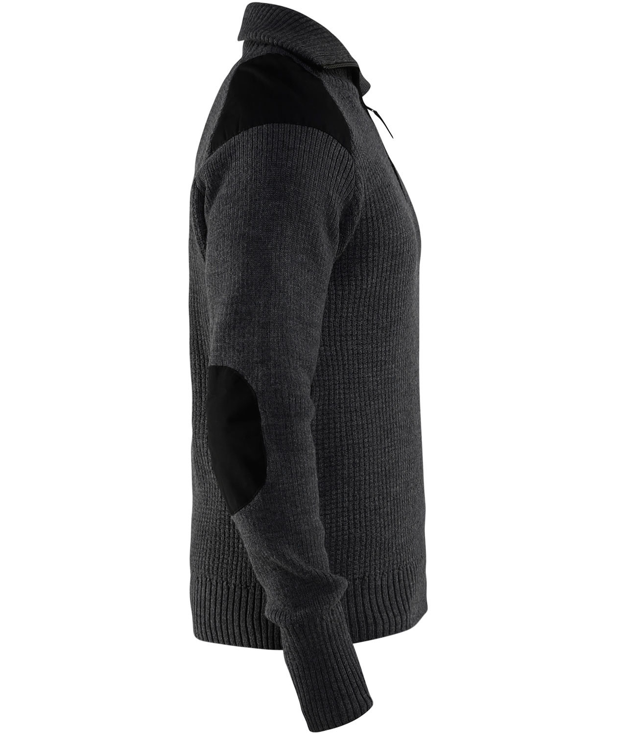 Bl&aring;kl&auml;der wool sweater, Dark Grey/Black, large image number 3