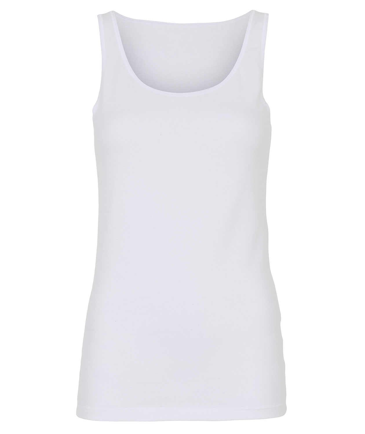 Decoy 3er Pack Damen Unterhemd, Wei&szlig;, Wei&szlig;, swatch