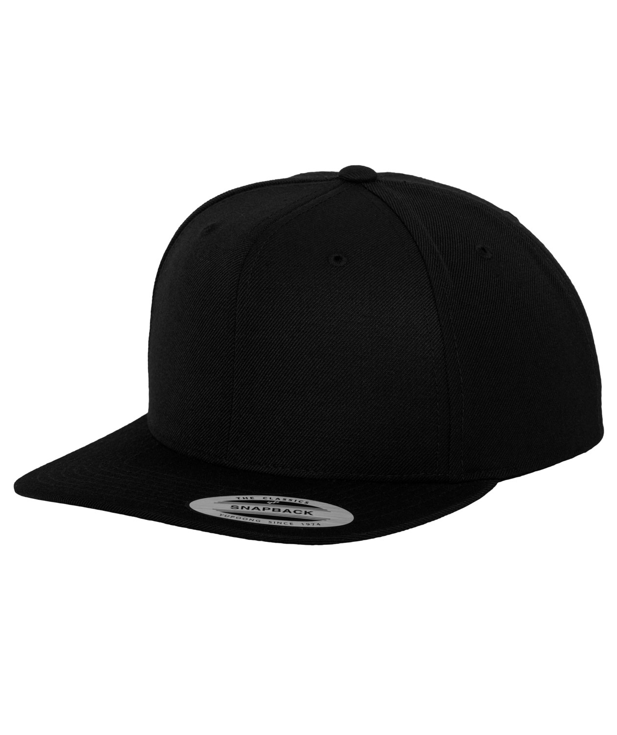 Flexfit 6089M cap, Black, Black, swatch