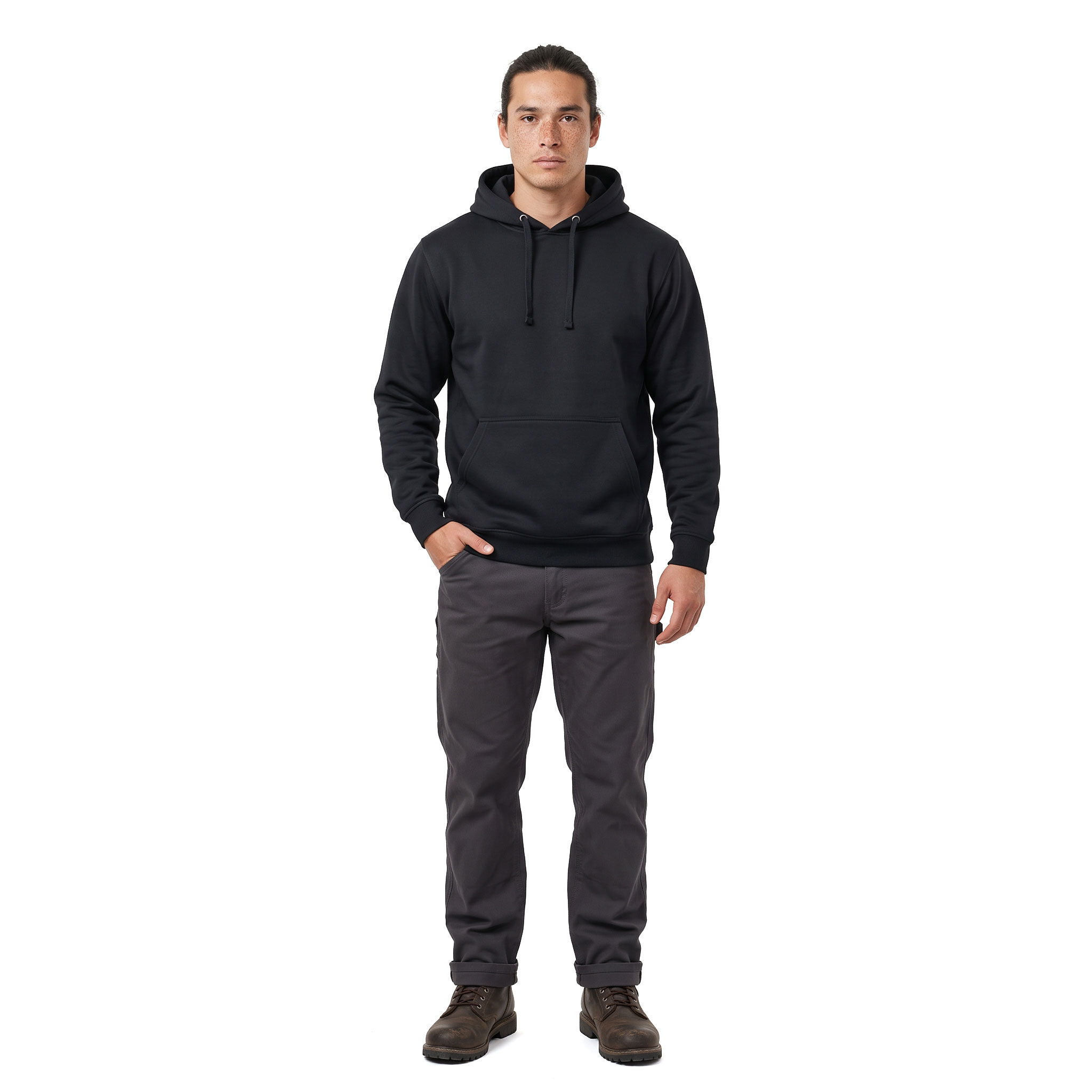 Clique Basic hettegenser, Svart, large image number 2