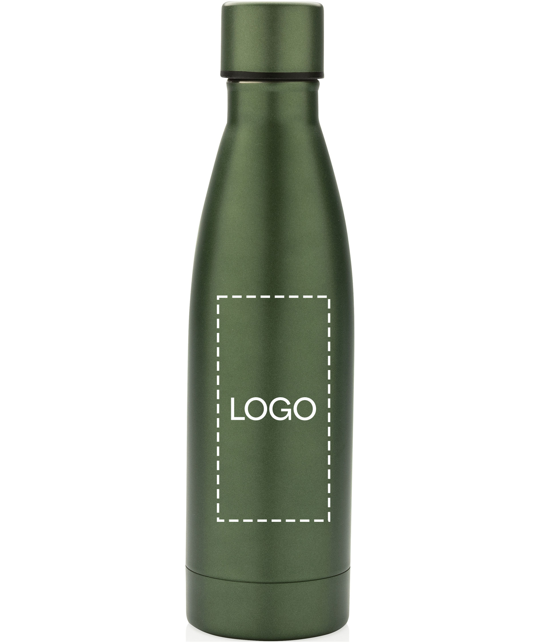 XD RCS steel bottle 0,5 L, Green, Green, large image number 2