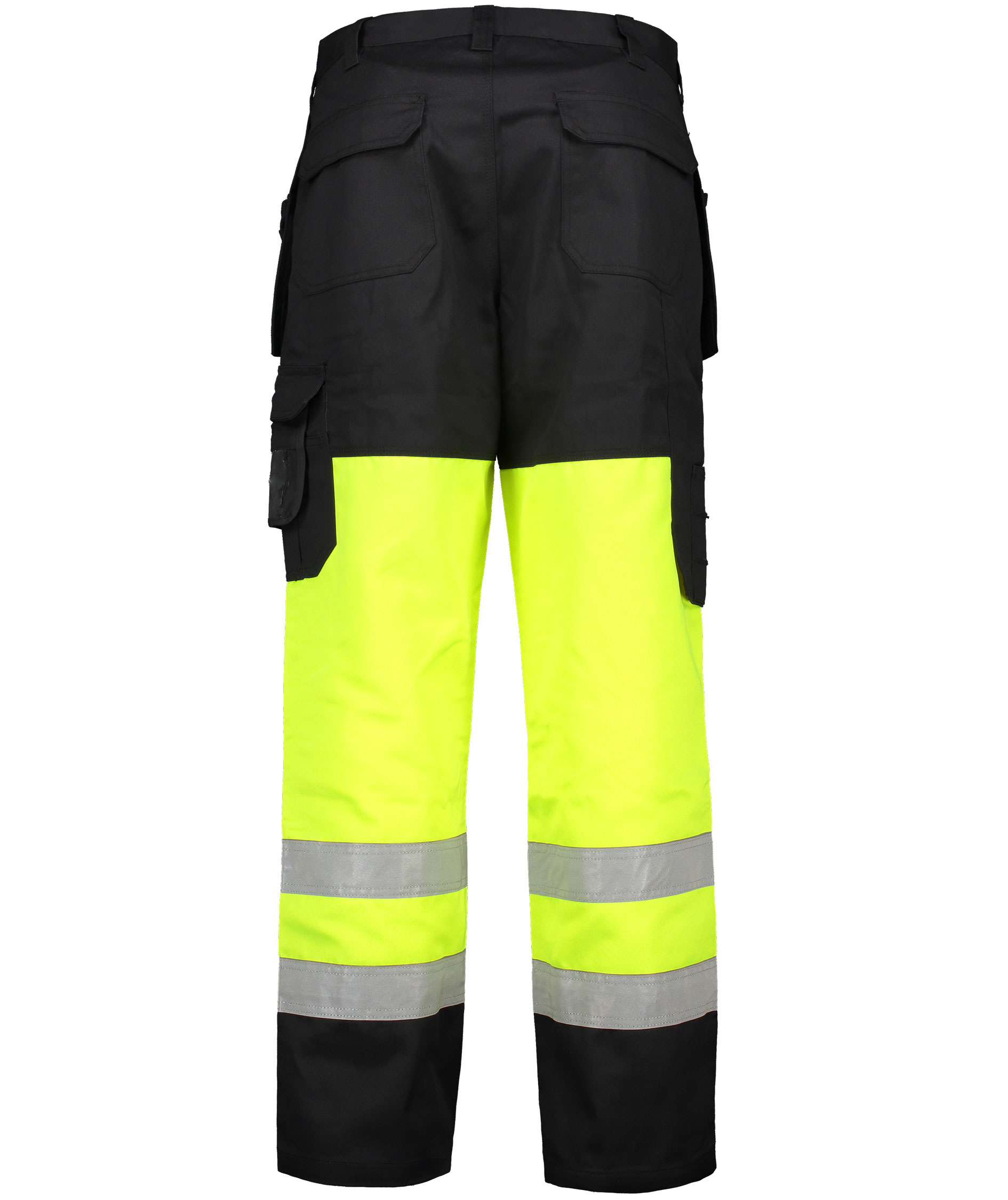 Bulldog hantverksbyxa 5738, Varsel Gul/Svart