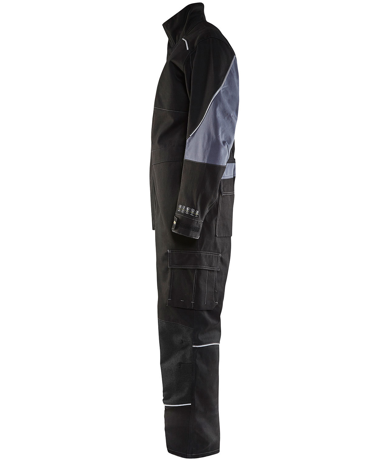 Bl&aring;kl&auml;der Anti-Flame coverall, Black/Grey, large image number 2
