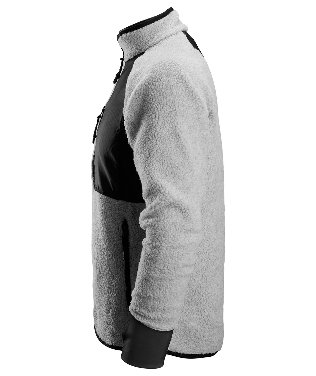 Snickers AllroundWork fiberpelsjakke 8021, Gr&aring;meleret/sort, large image number 2