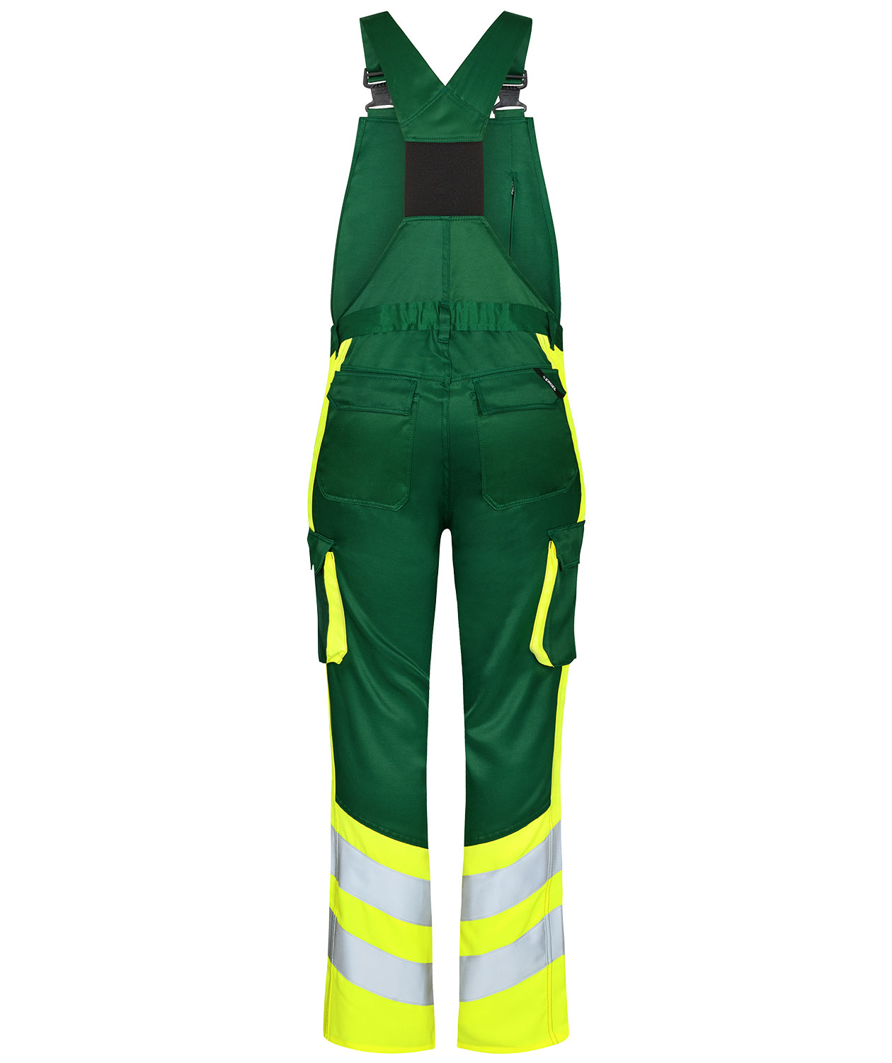 Engel Safety Light overalls, Gr&oslash;n/Hi-Vis Gul, large image number 1