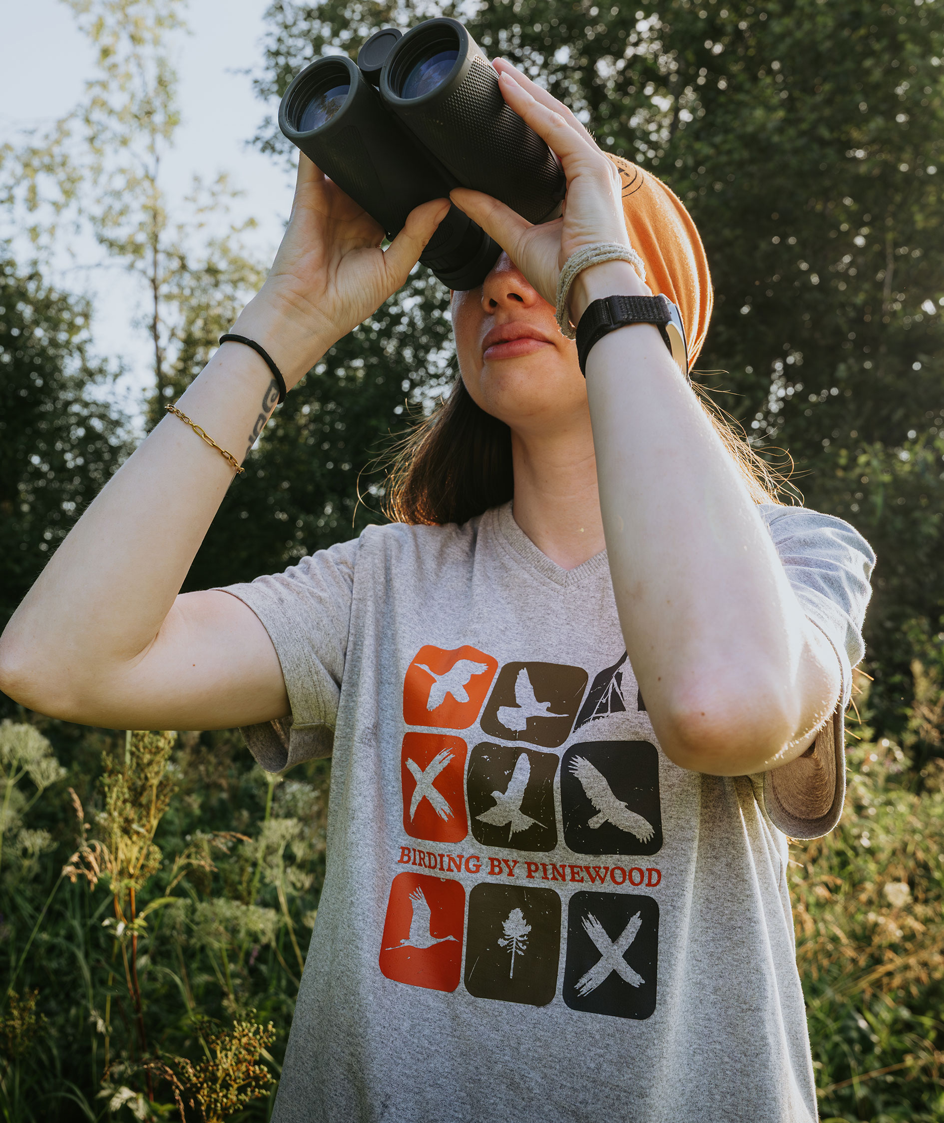 Pinewood Birding dame T-shirt, 