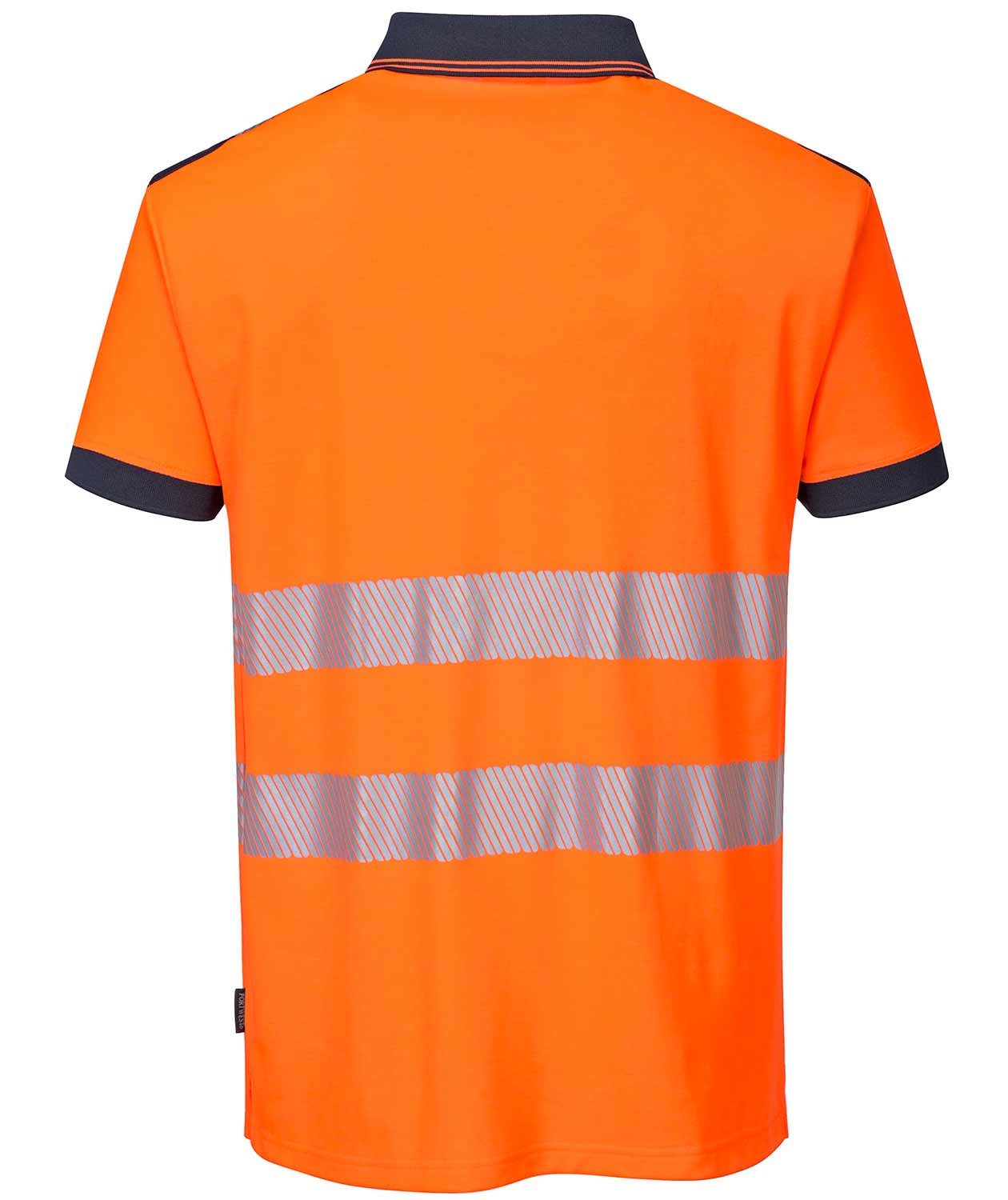 Portwest PW3 pik&eacute;tr&ouml;ja, Varsel Orange/M&ouml;rk Marinbl&aring;