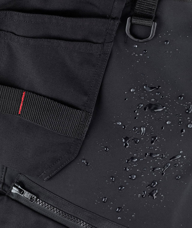 Bl&aring;kl&auml;der h&aring;ndverksbukse X1500, Svart, large image number 3