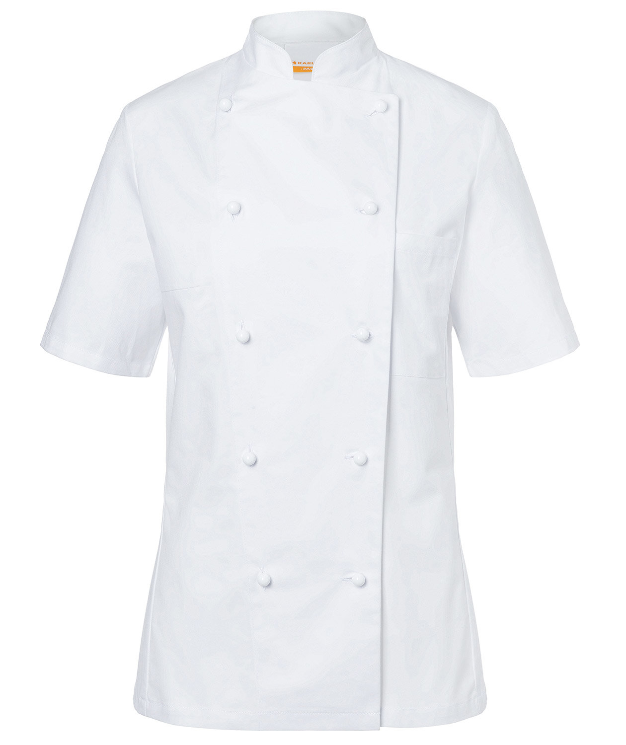 Karlowsky Pauline kort&auml;rmad kockjacka dam utan knappar, Vit, Vit, swatch