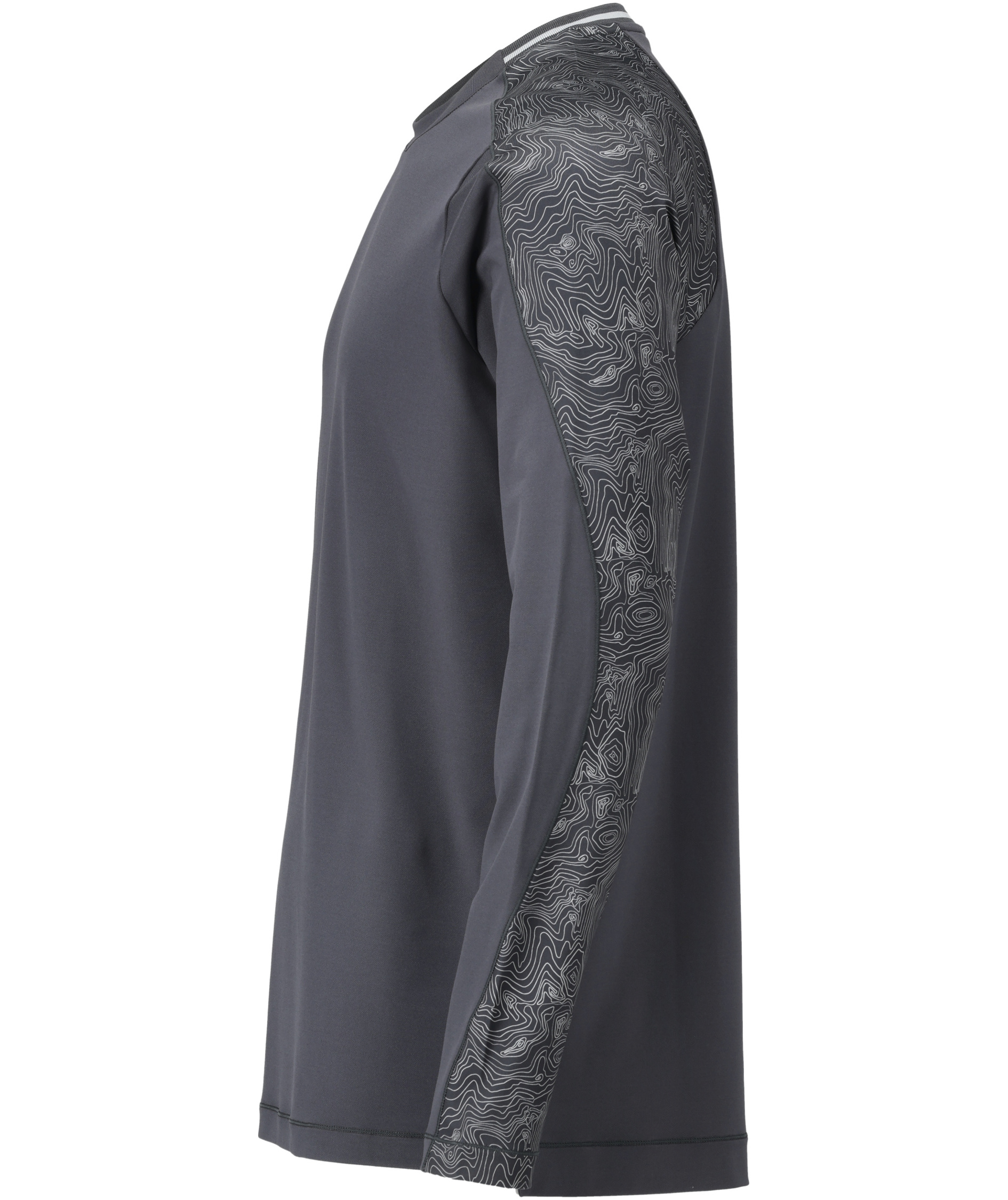 Mascot Customized langermet T-skjorte, Stein gr&aring;, large image number 3