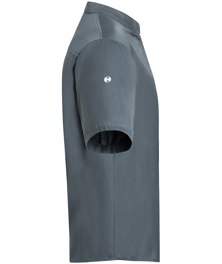 Karlowsky Modern-Touch kort&aelig;rmet kokkejakke, Anthracite, large image number 3