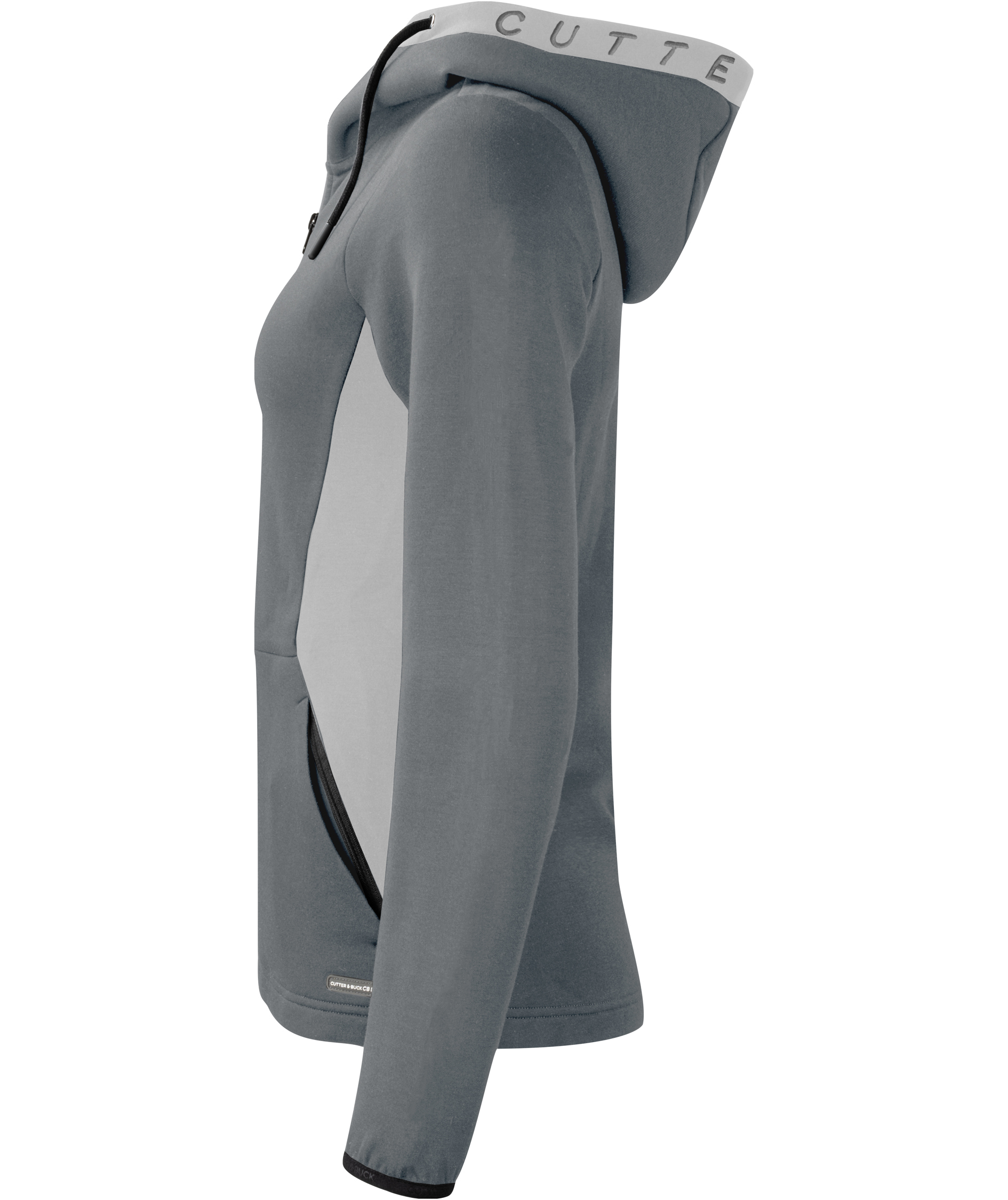 Cutter & Buck Pemberton Hood Zip dam, Pistol, large image number 3