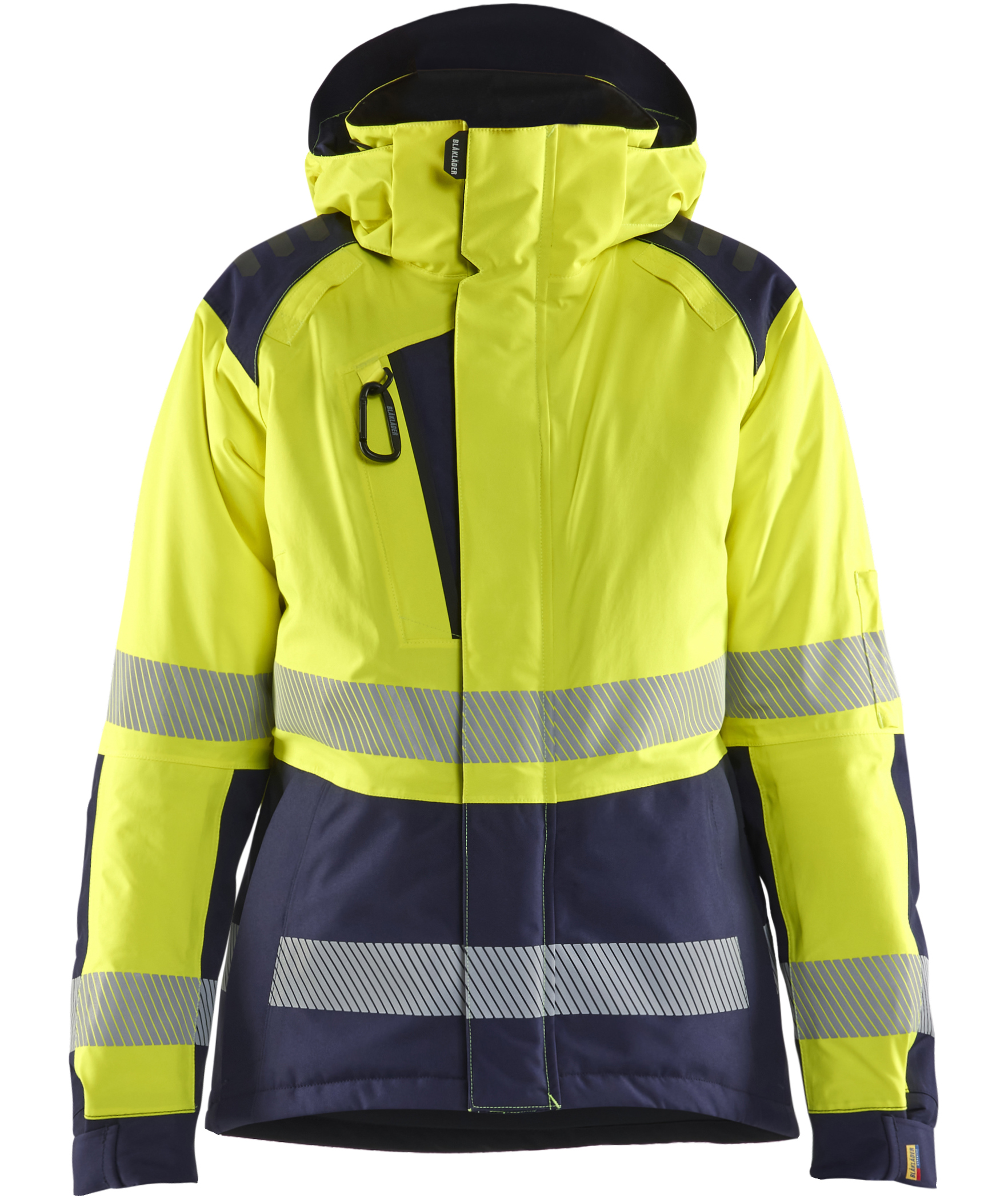 Bl&aring;kl&auml;der women's winter jacket, Hi-Vis yellow/marine, Hi-Vis yellow/marine, swatch