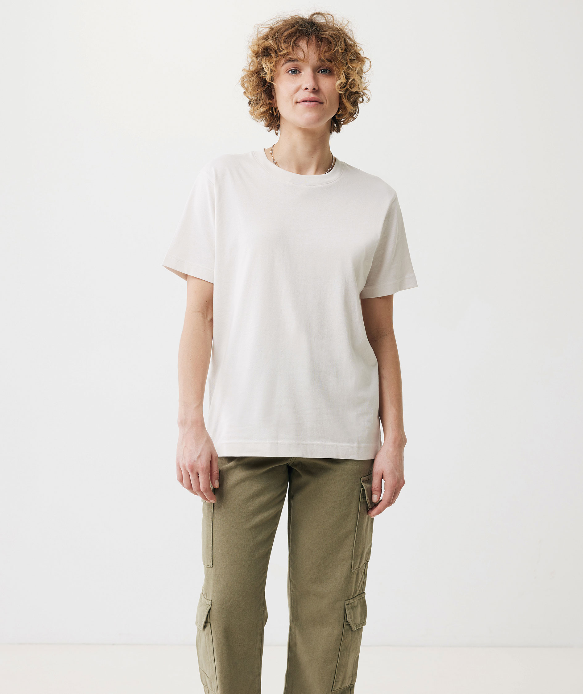 Iqoniq Kakadu T-shirt, Ivory White, large image number 7