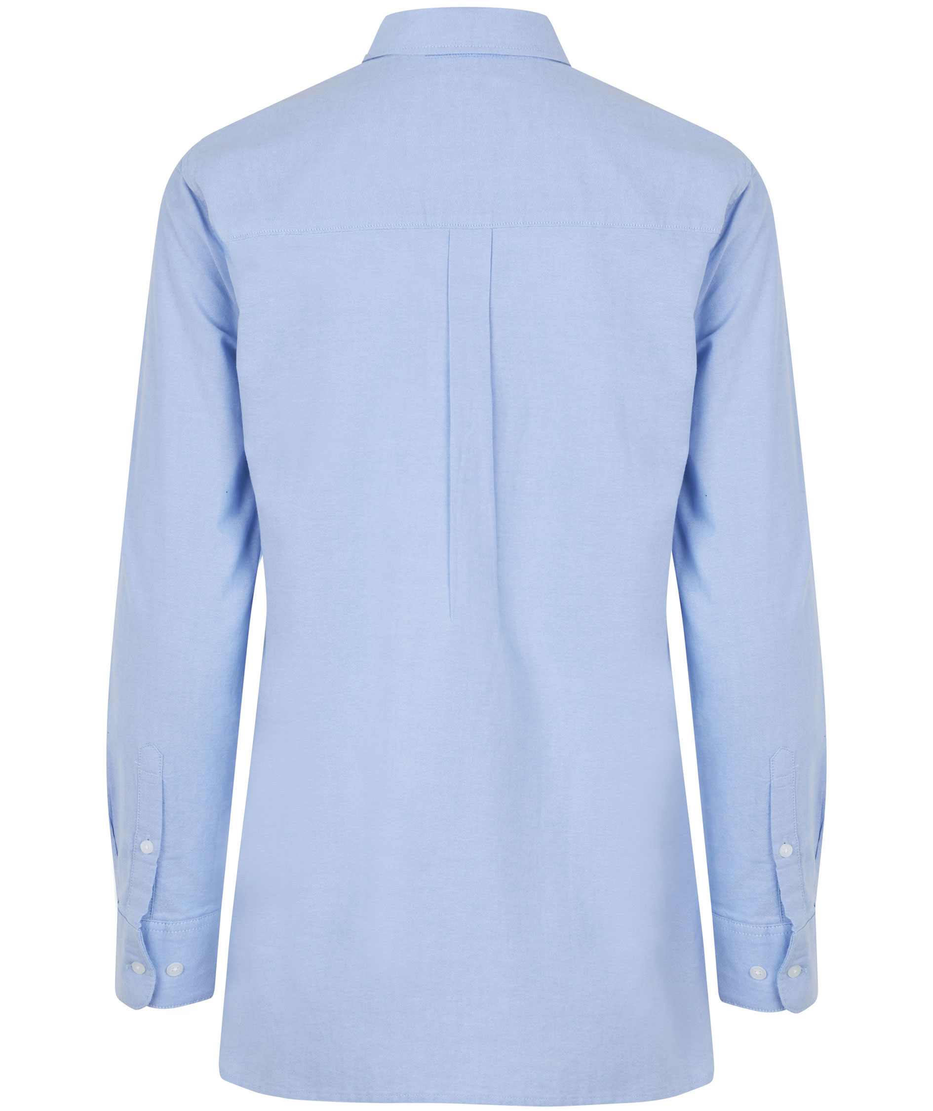Seven Seas Oxford women's long Modern fit shirt, Light Blue, large image number 2