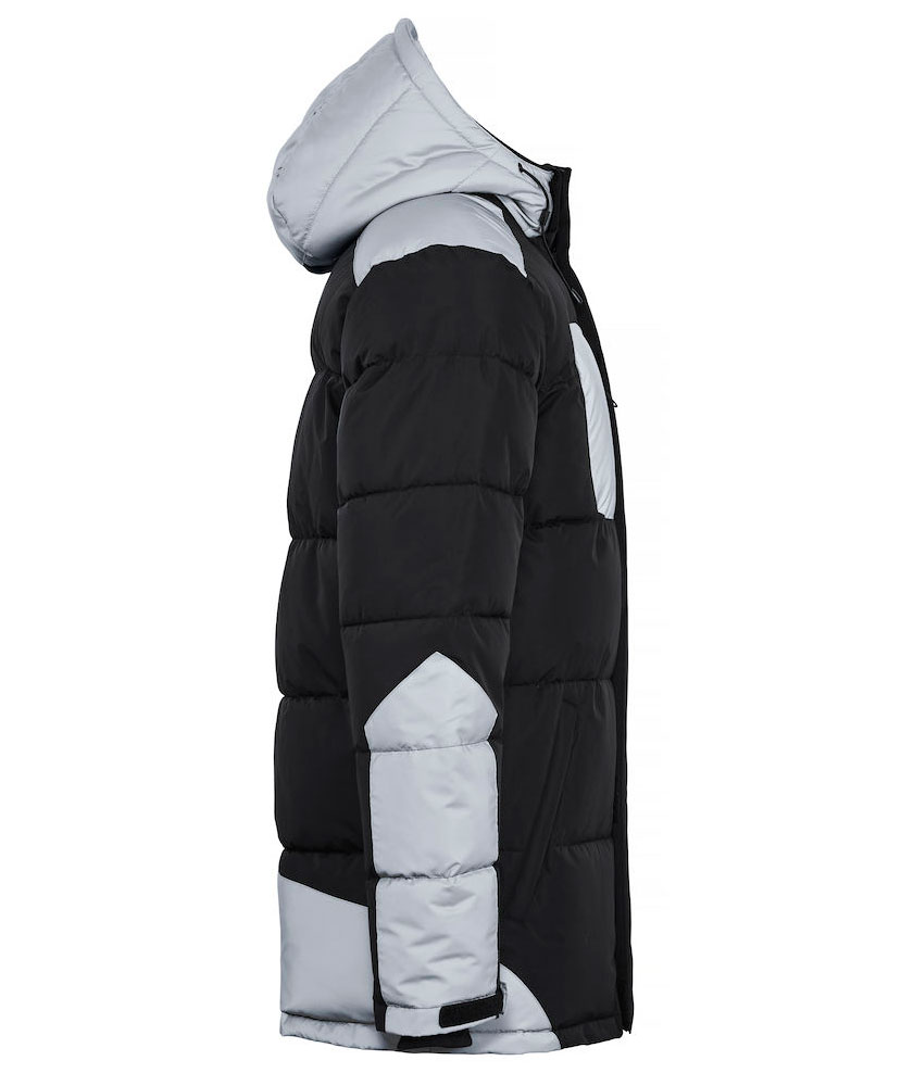 Clique Dumas quiltet vinterjakke, Refleks, large image number 3