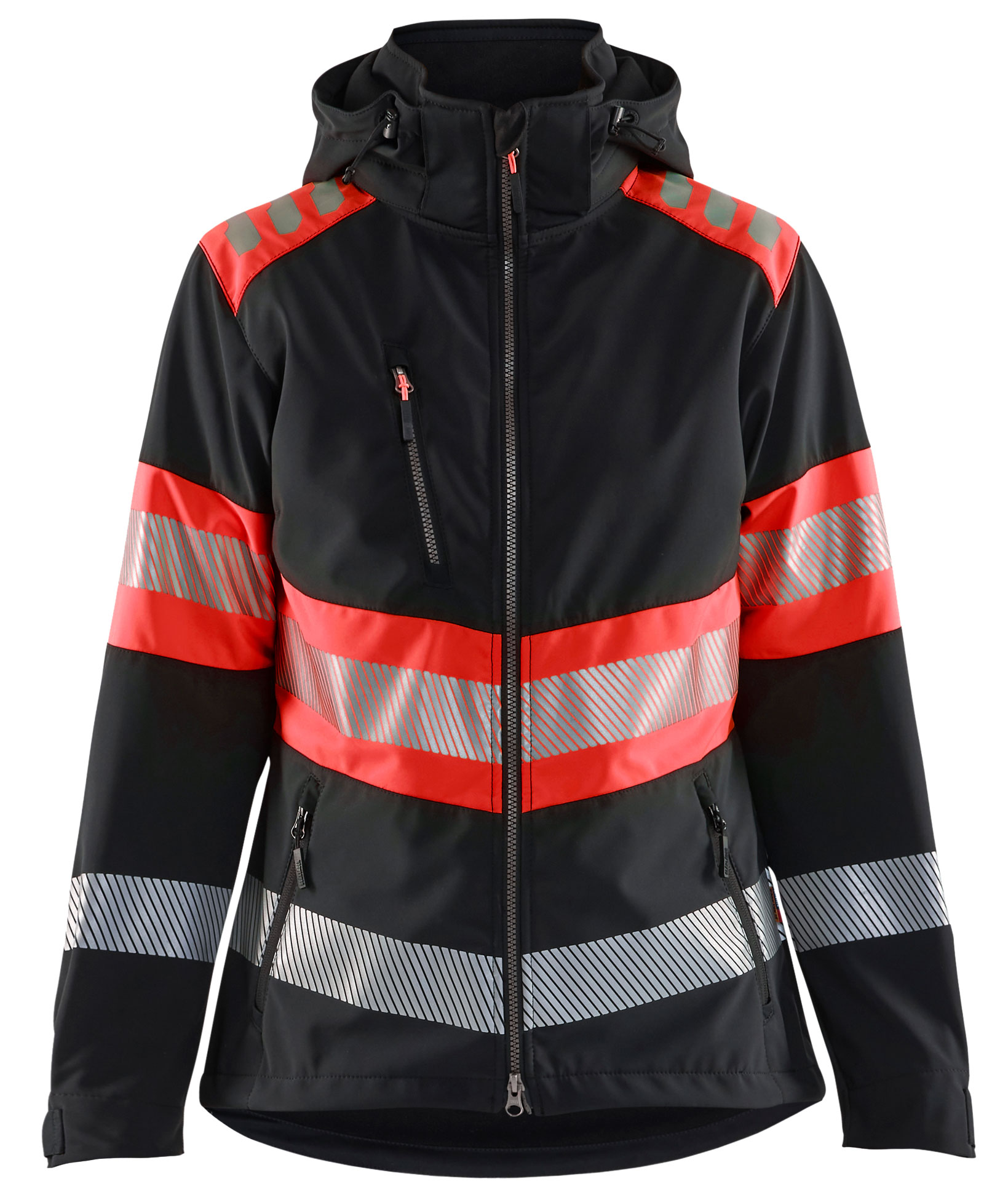 Svart/Hi-Vis R&oslash;d