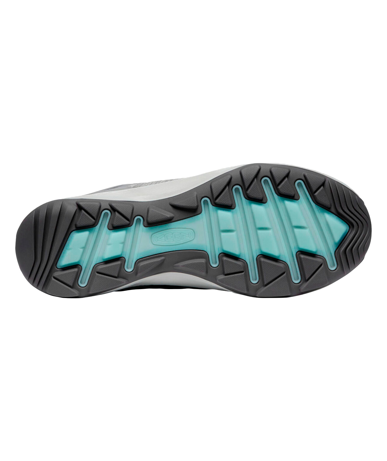 Keen Terradora Flex WP women's hiking shoes, Steel grey/Cloud blue, large image number 3