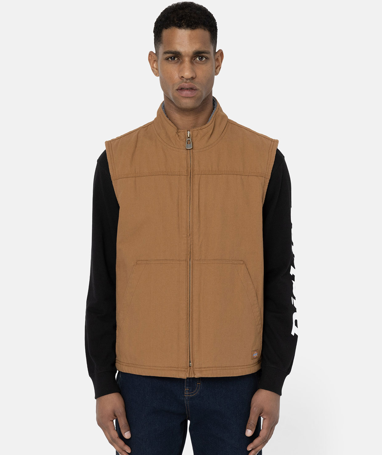 Dickies vest with lining, , 040556, large image number 1