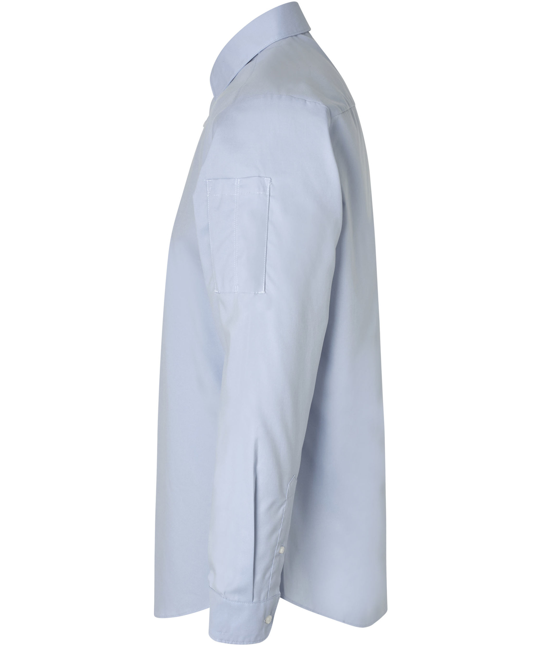 Seven Seas Poplin Regular fit skjorte, Lys Bl&aring;, large image number 2