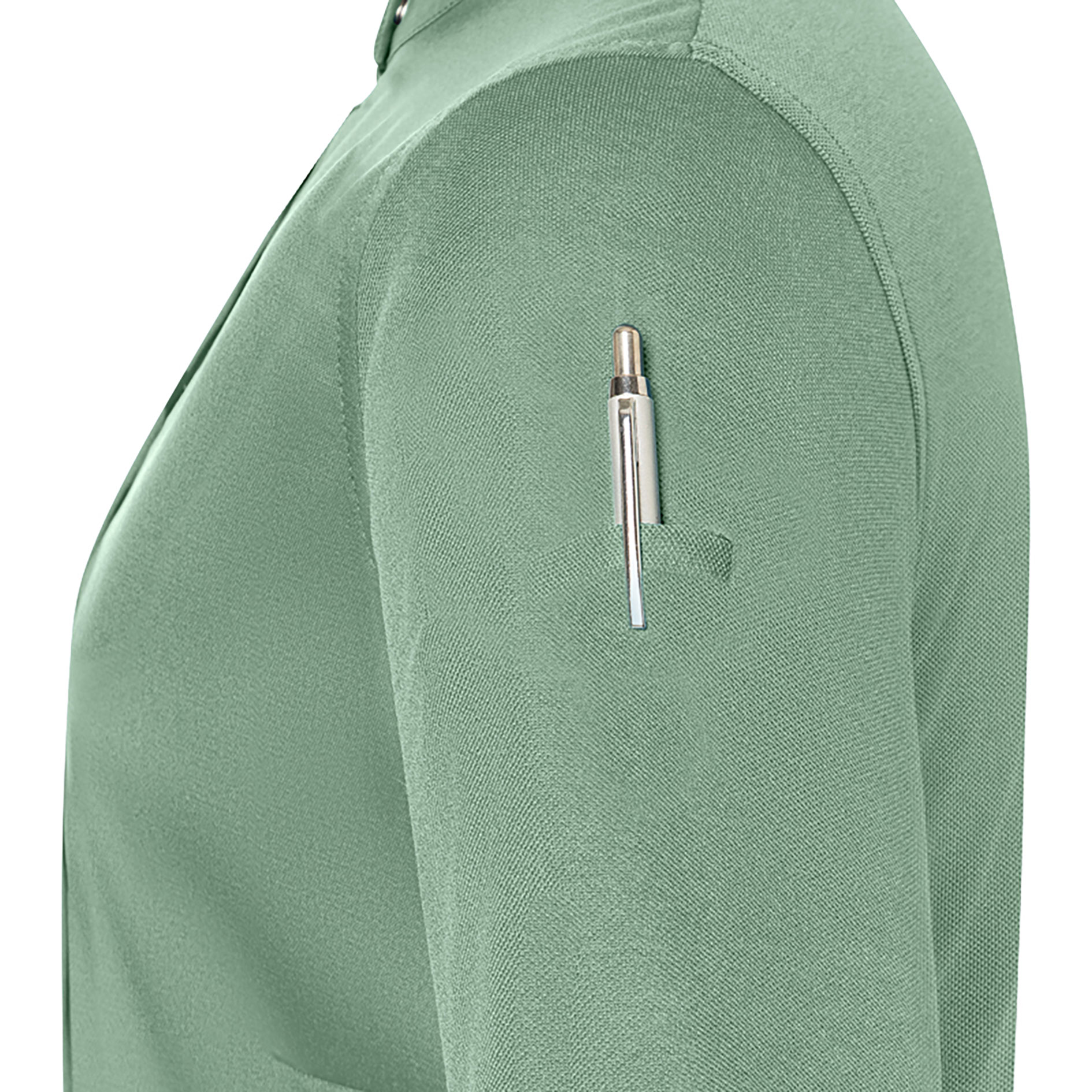 Karlowsky DIAMOND CUT&reg; Avantgarde kurz&auml;rmlige Damen Kochjacke, Pastel Green, large image number 6
