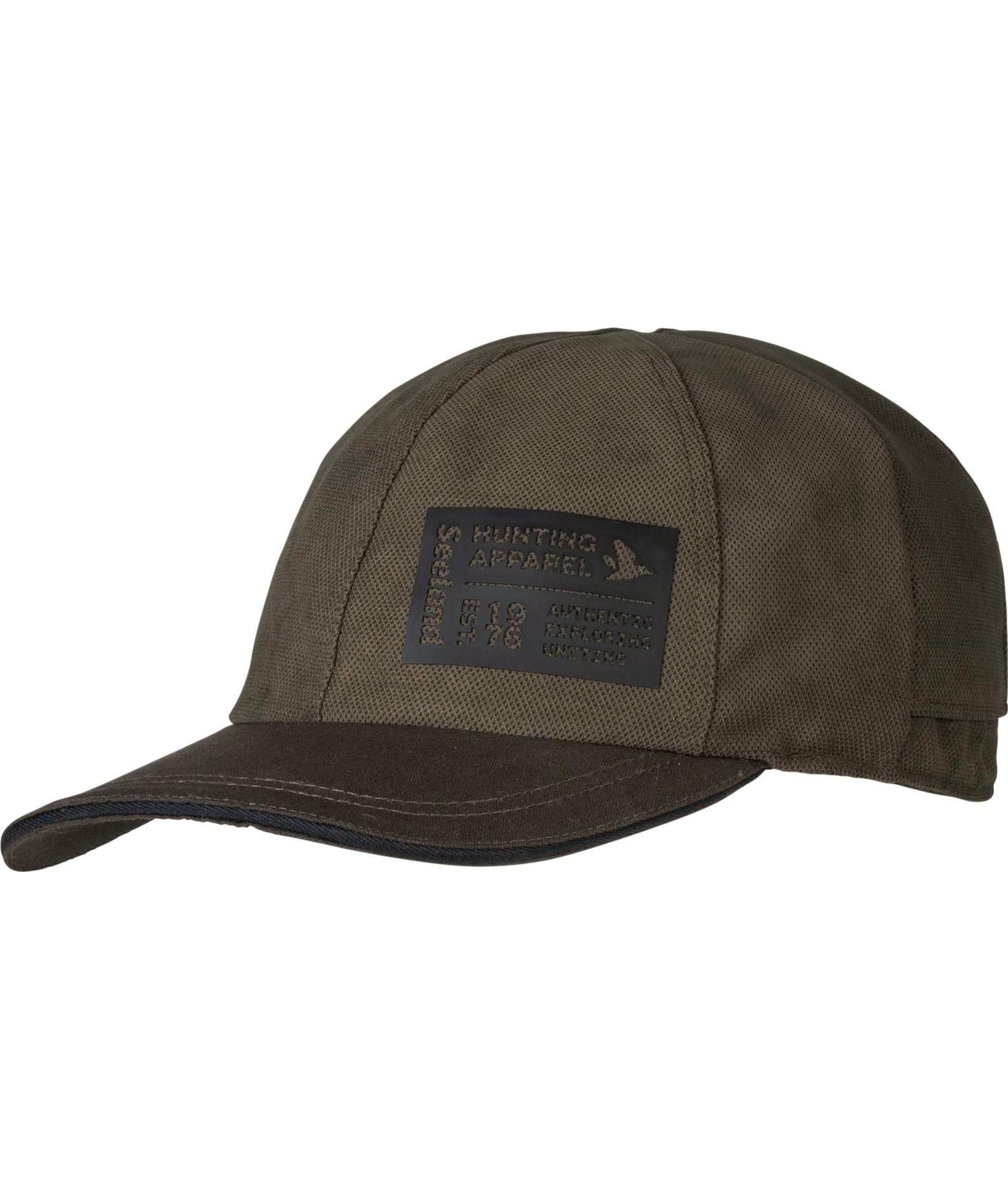 Seeland Ultimo vendbar cap, Grizzly brown