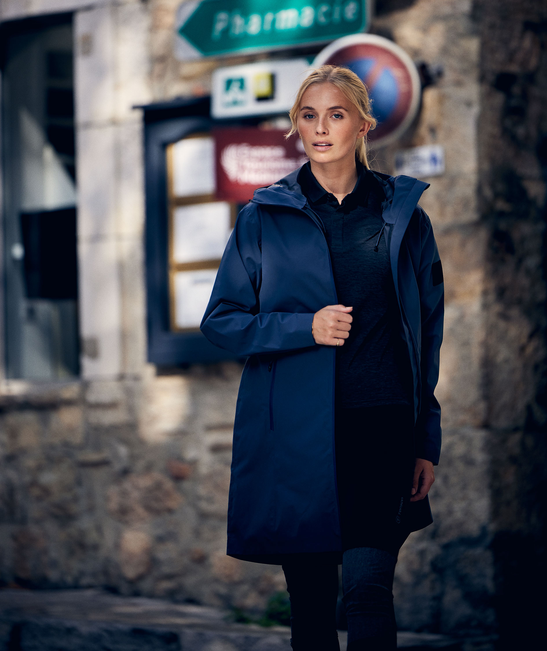 Tenson TXlite dame skaljakke, Dark blue, large image number 11