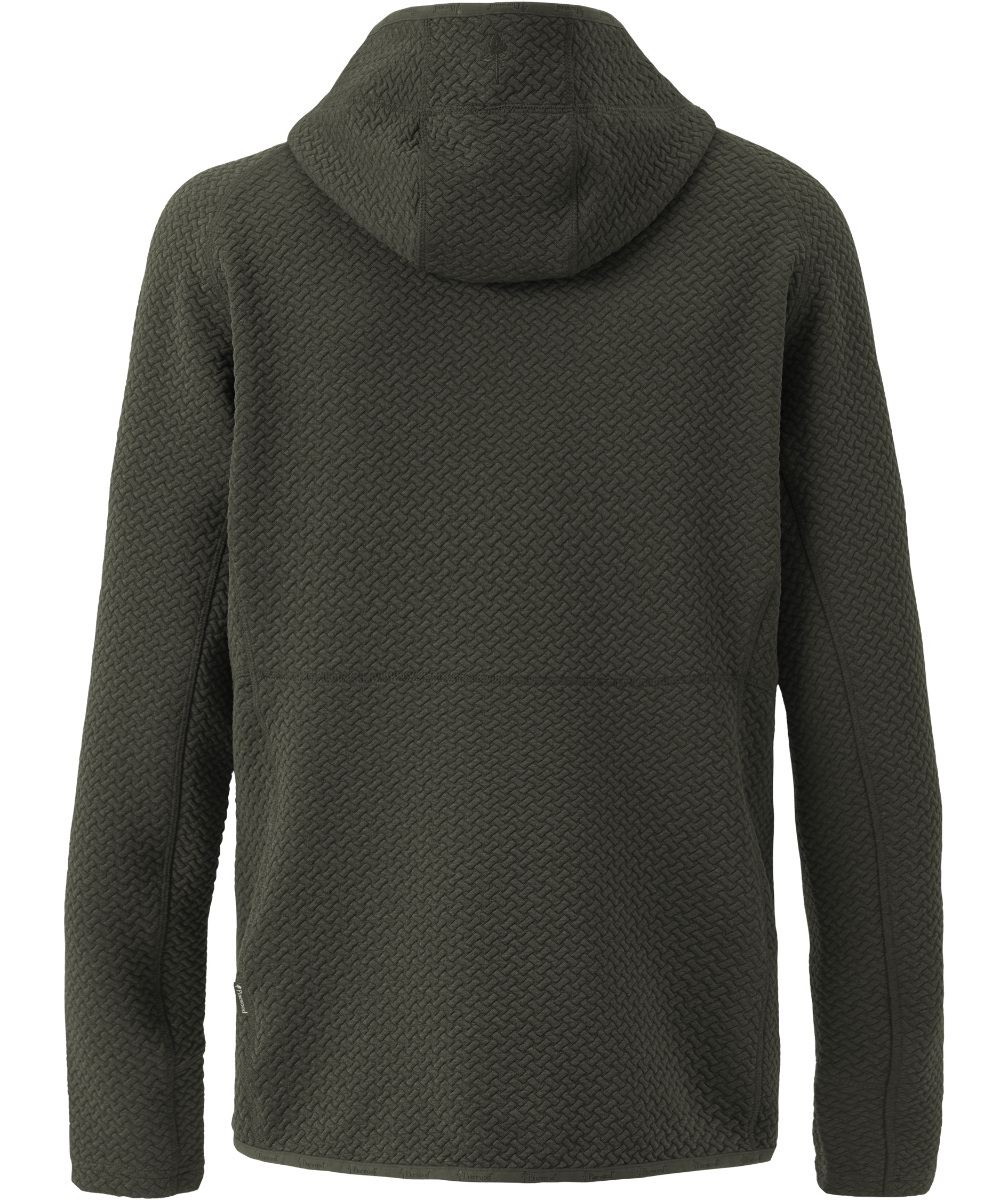 Pinewood Everyday Travel h&aelig;ttetr&oslash;je med lyn, Dark Green Melange, large image number 2