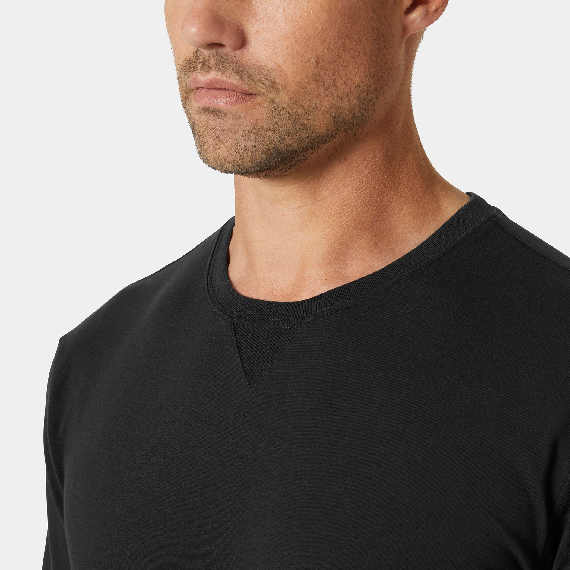 Helly Hansen Kensington long-sleeved T-shirt, Black, large image number 4
