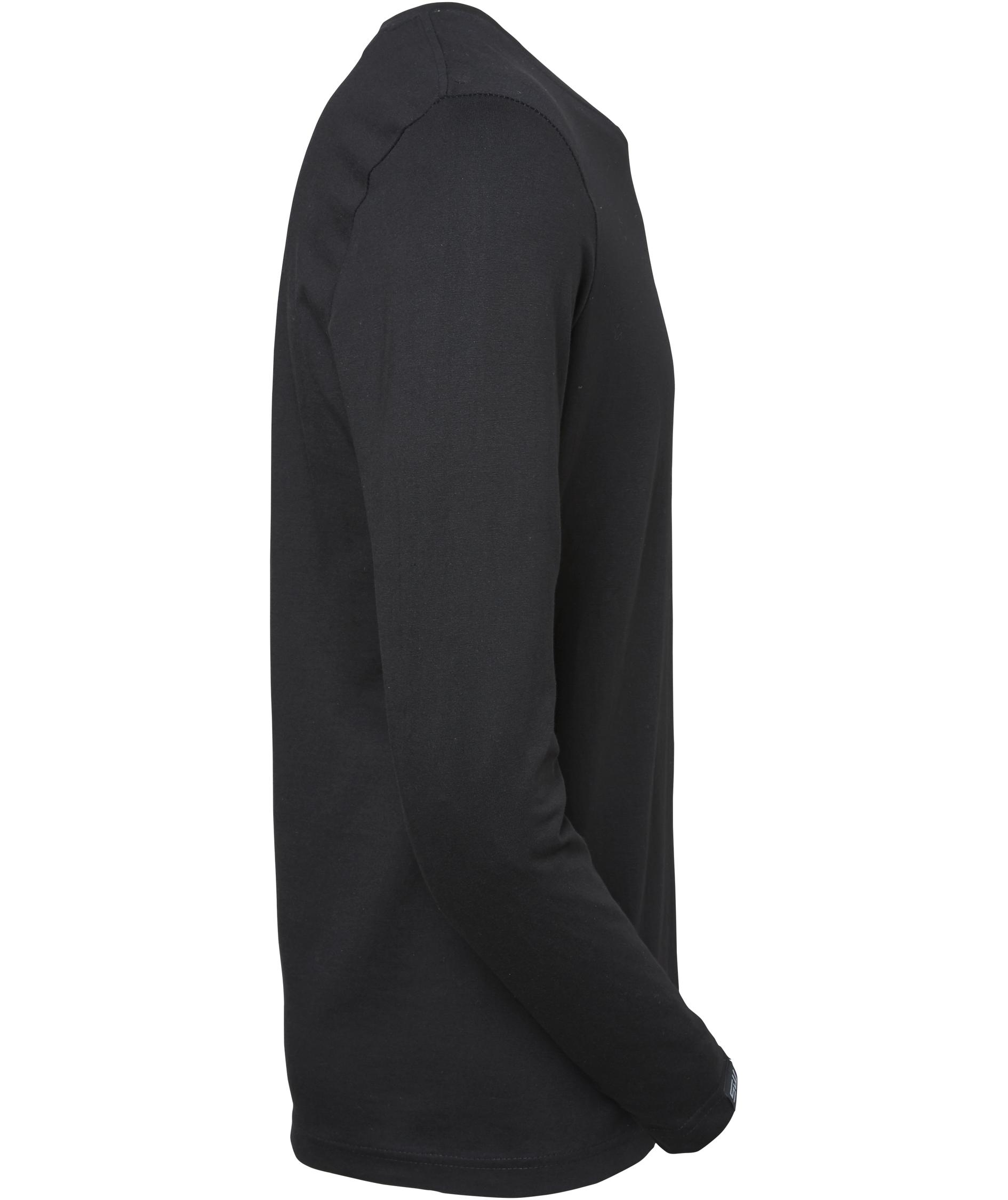 South West Vermont lang&aelig;rmet T-shirt, Black, large image number 3