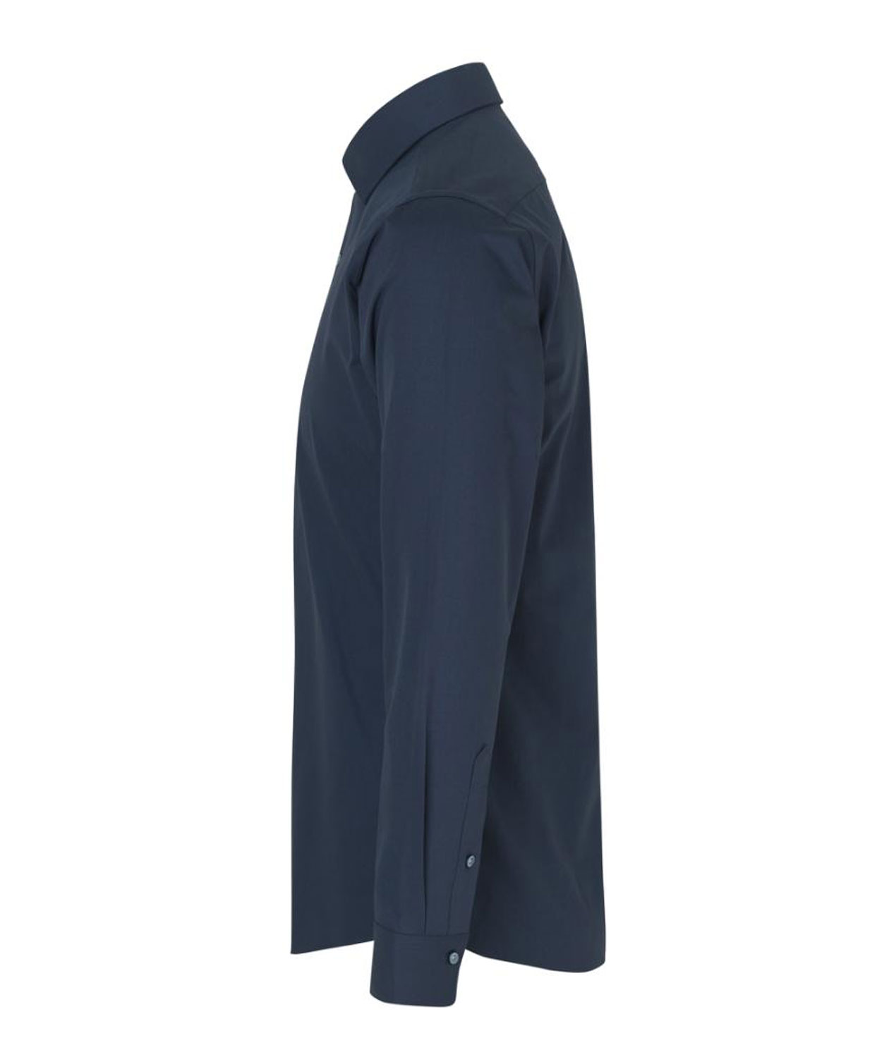 Seven Seas hybrid Slim fit skjorta, Navy, large image number 3