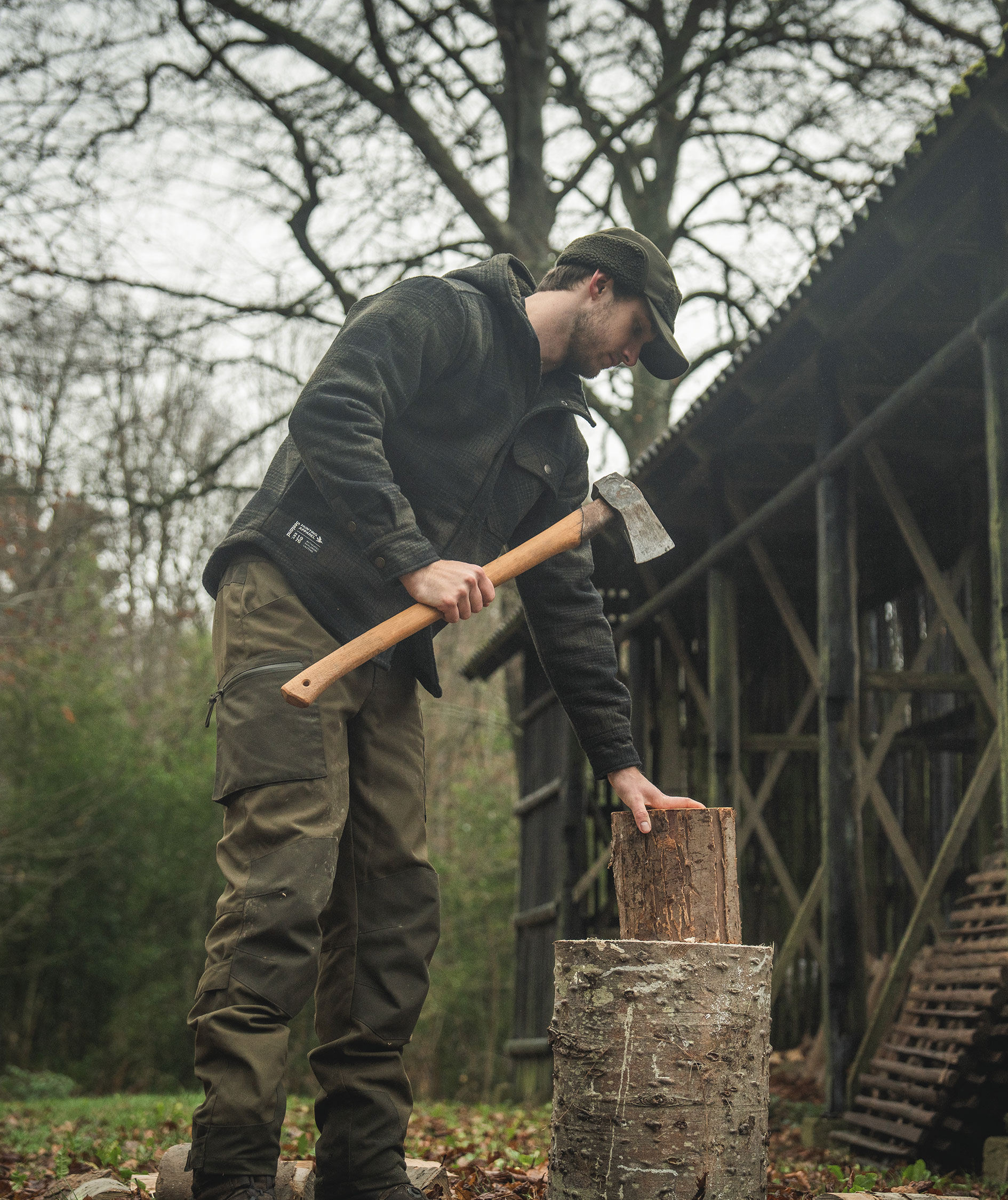 Seeland Canada Yukon jacket, Pine green check, large image number 6