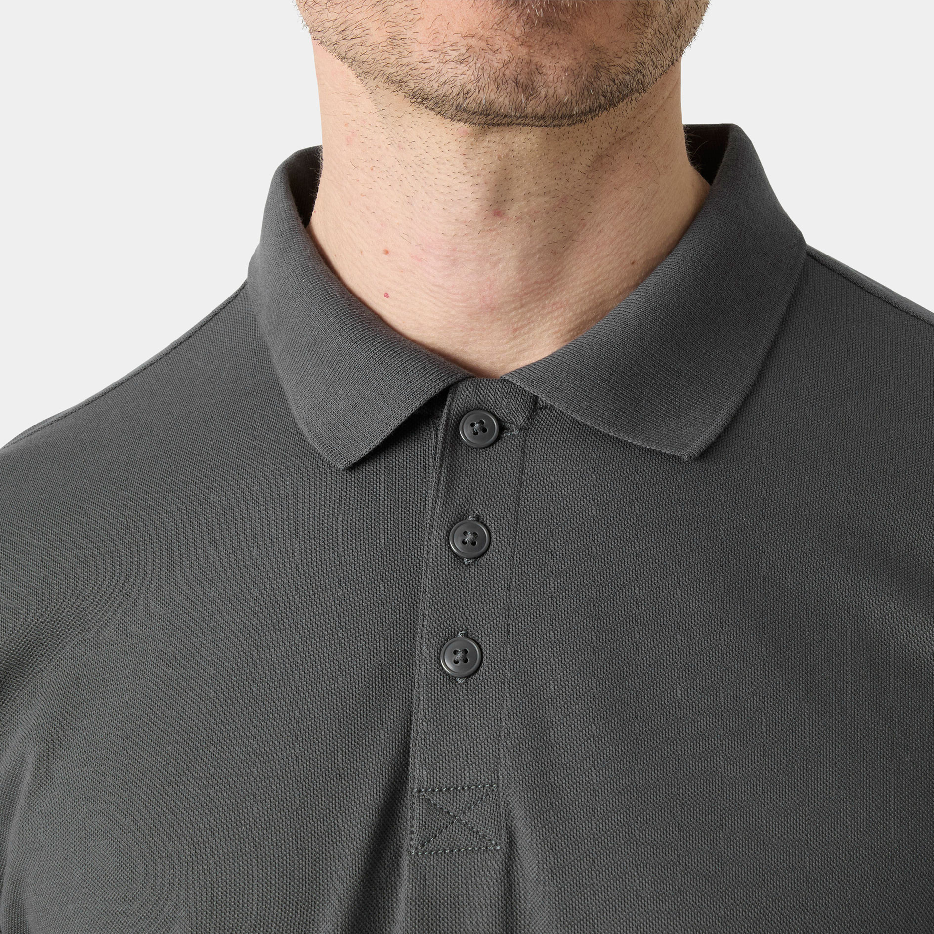 Helly Hansen Classic 2.0 polo T-shirt, Dark Grey, large image number 4