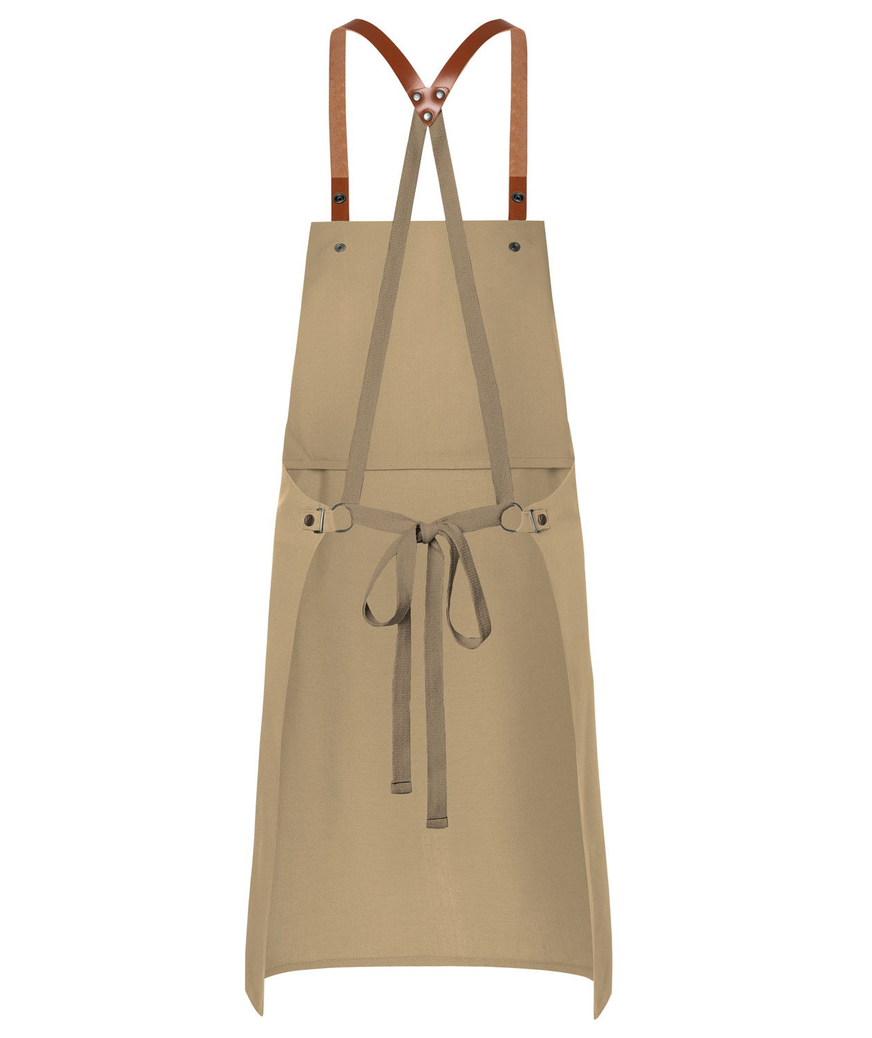Karlowsky Recycled bib apron, Pebble grey, Pebble grey, large image number 2